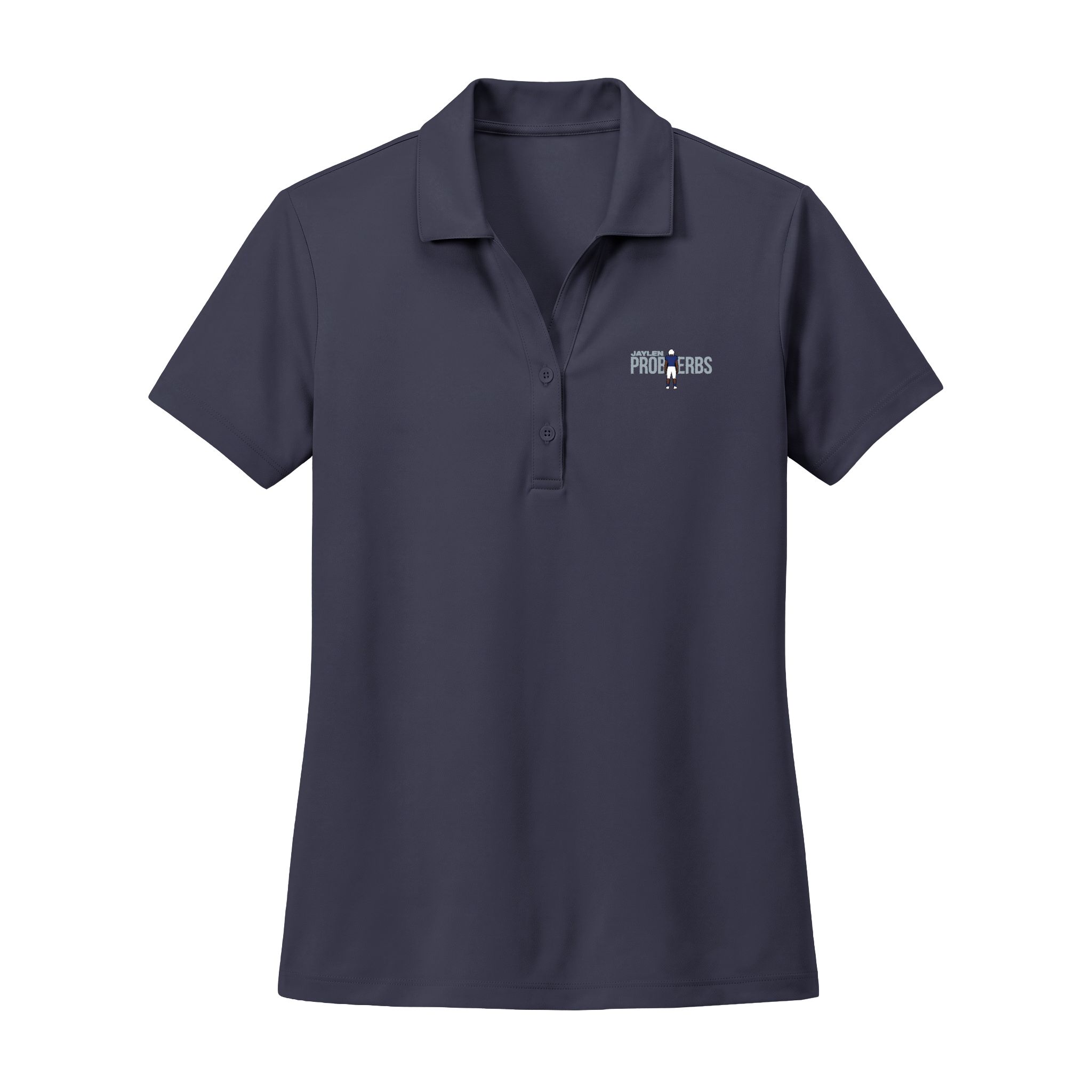 Women's Polo — character_player_name in Navy