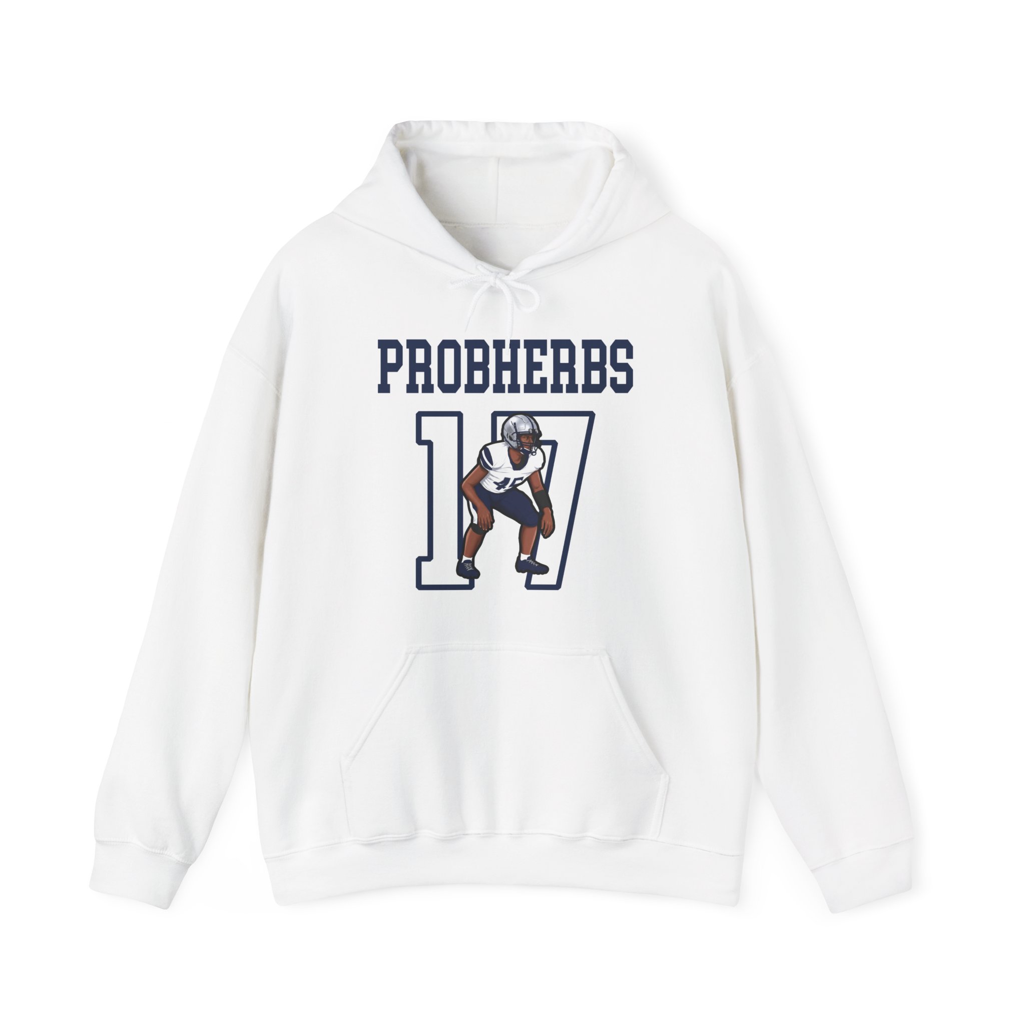 Hoodie — character_shirsey in White