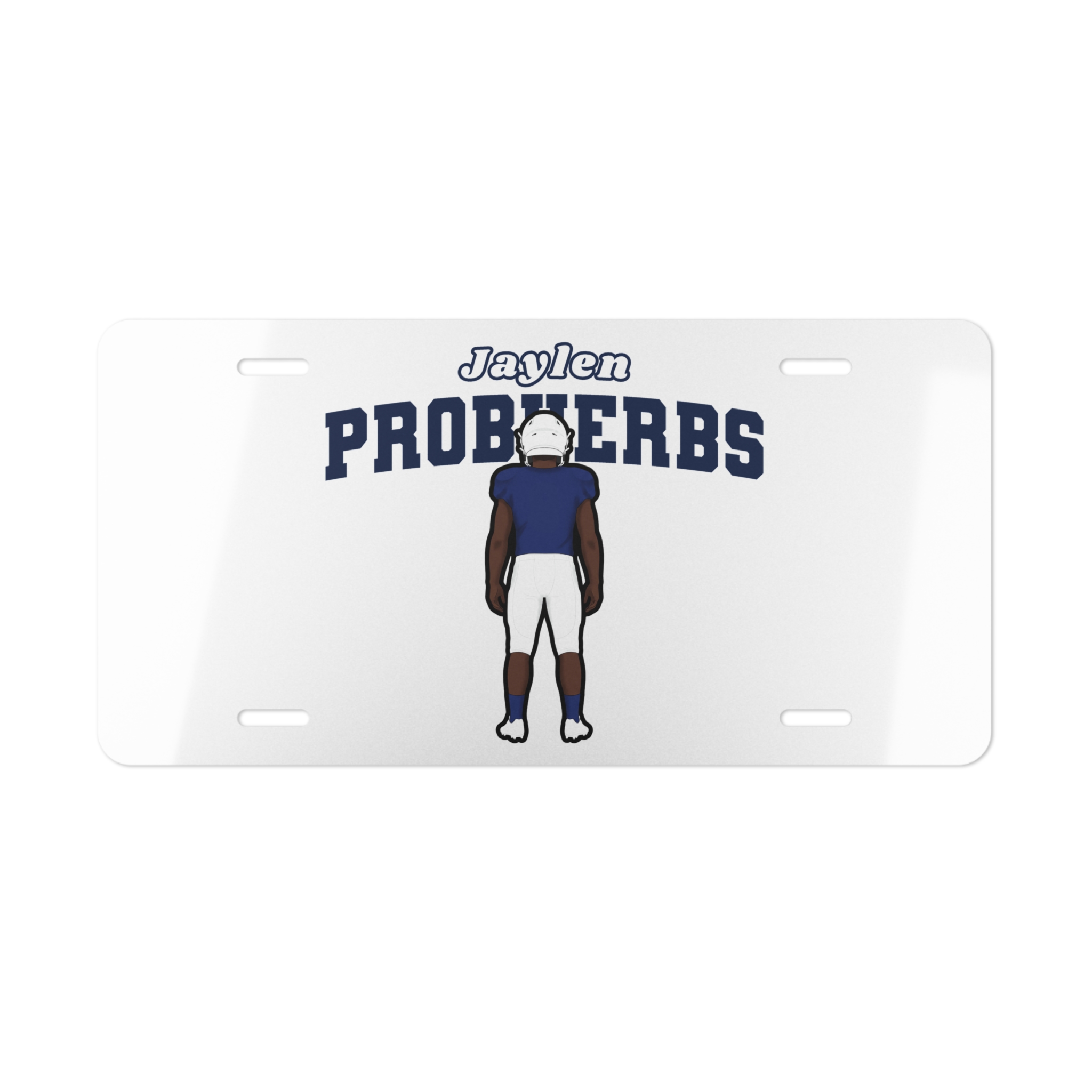 License Plate — character_name_arch in Classic