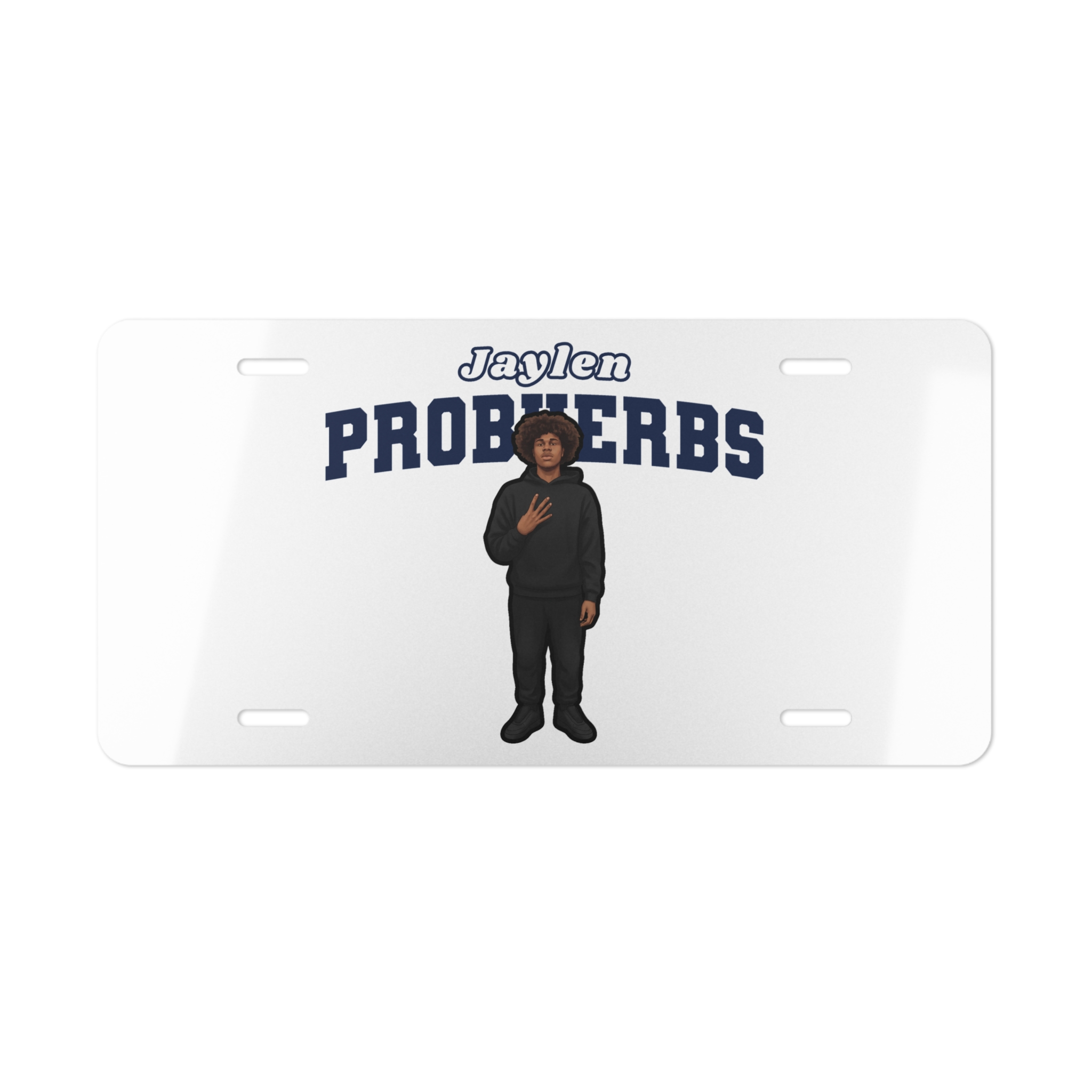License Plate — character_name_arch in Classic