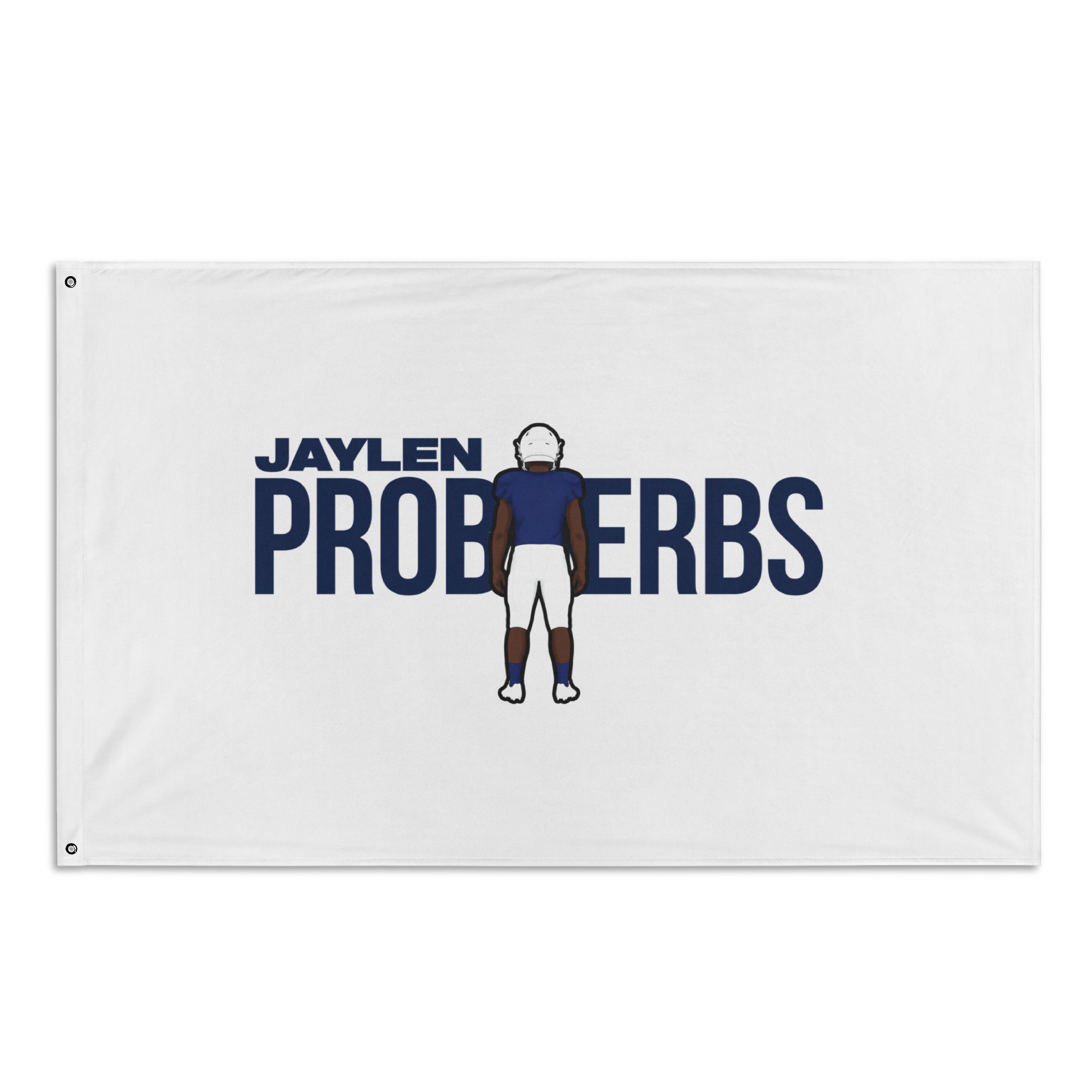 Flag (35 × 56 in) — character_player_name in Classic
