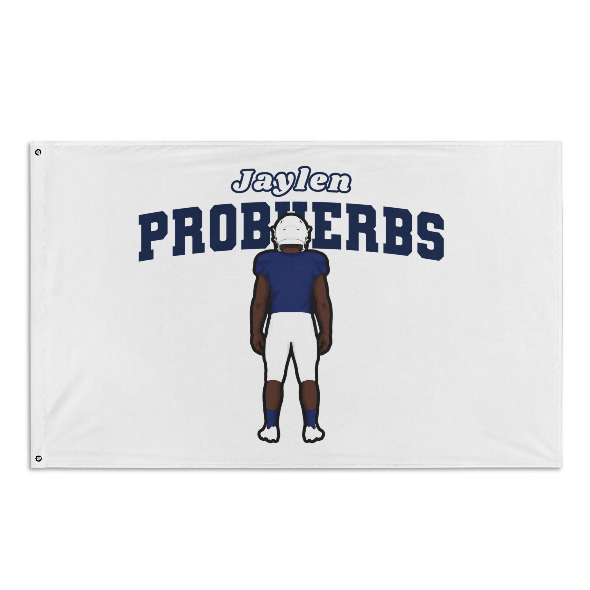 Flag (35 × 56 in) — character_name_arch in Classic