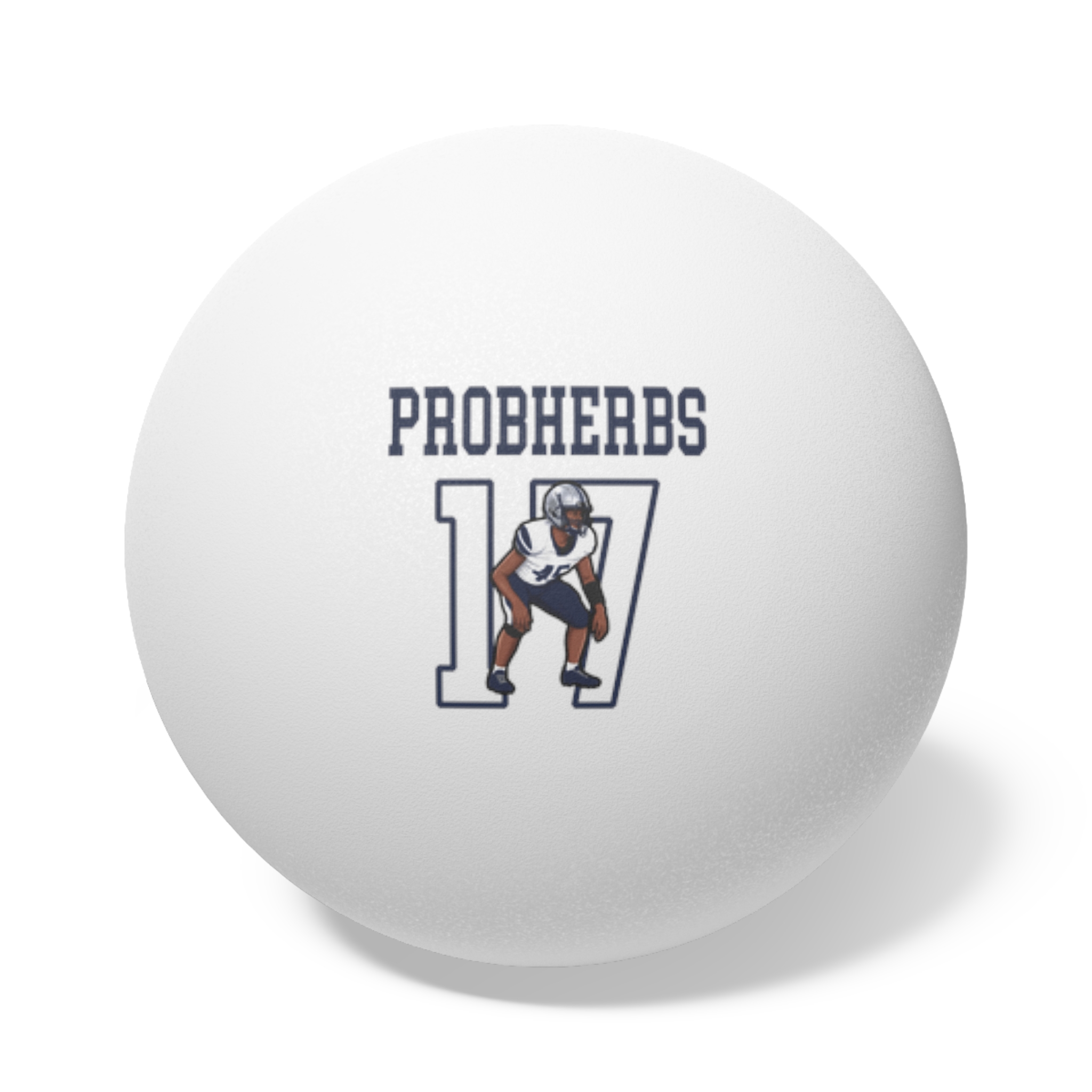 Ping Pong Balls, 6 pcs — character_shirsey in White