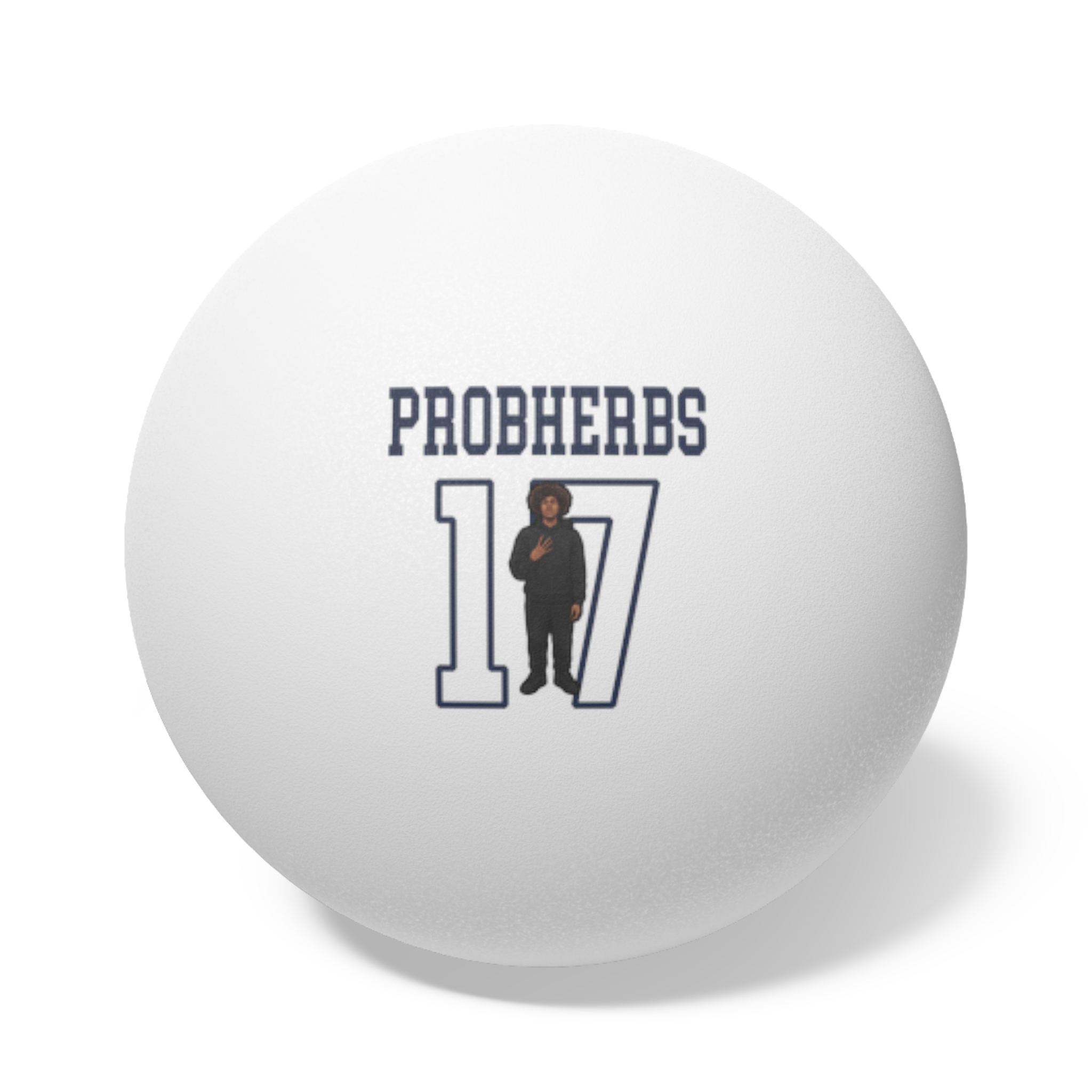 Ping Pong Balls, 6 pcs — character_shirsey in White