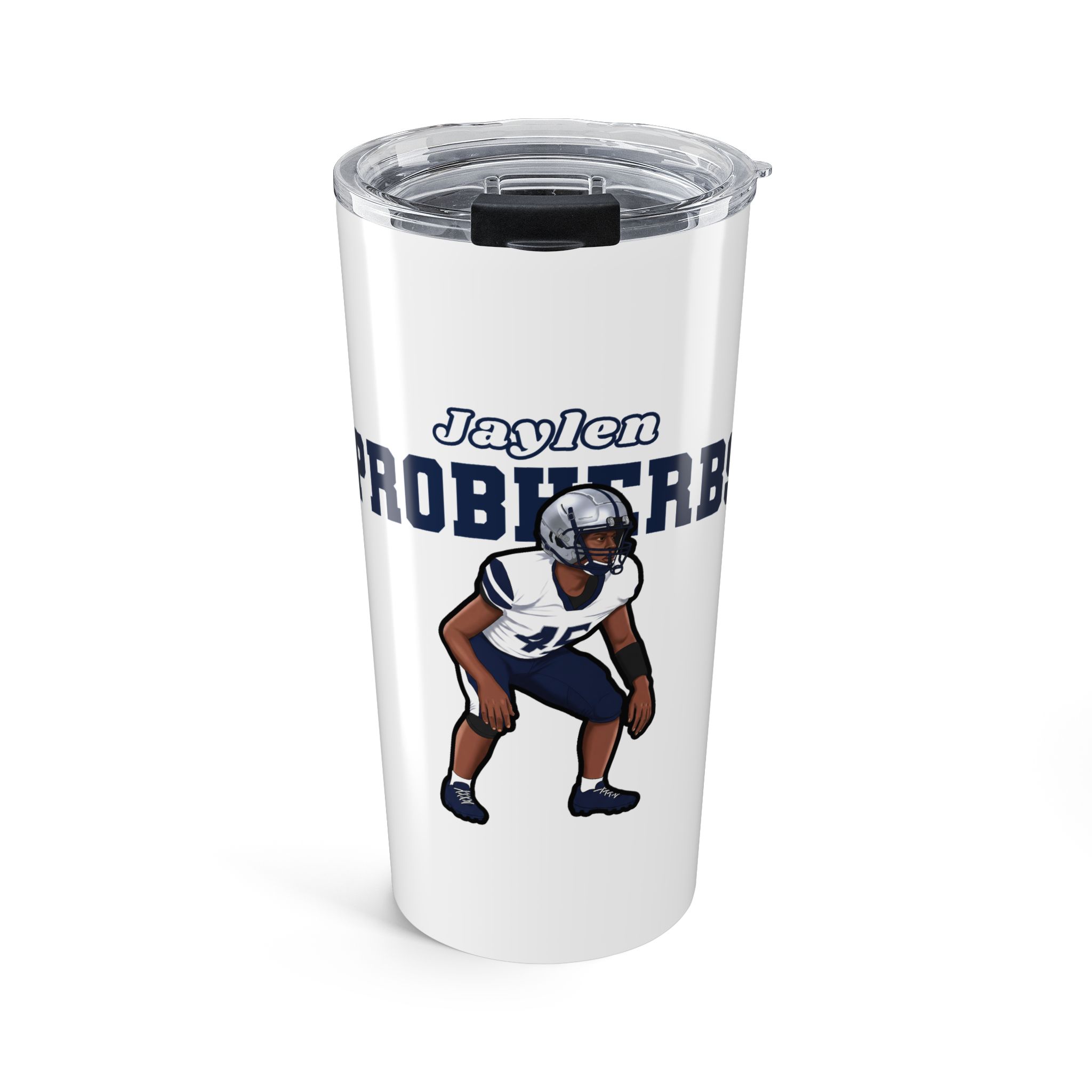 20oz Tumbler — character_name_arch in Classic
