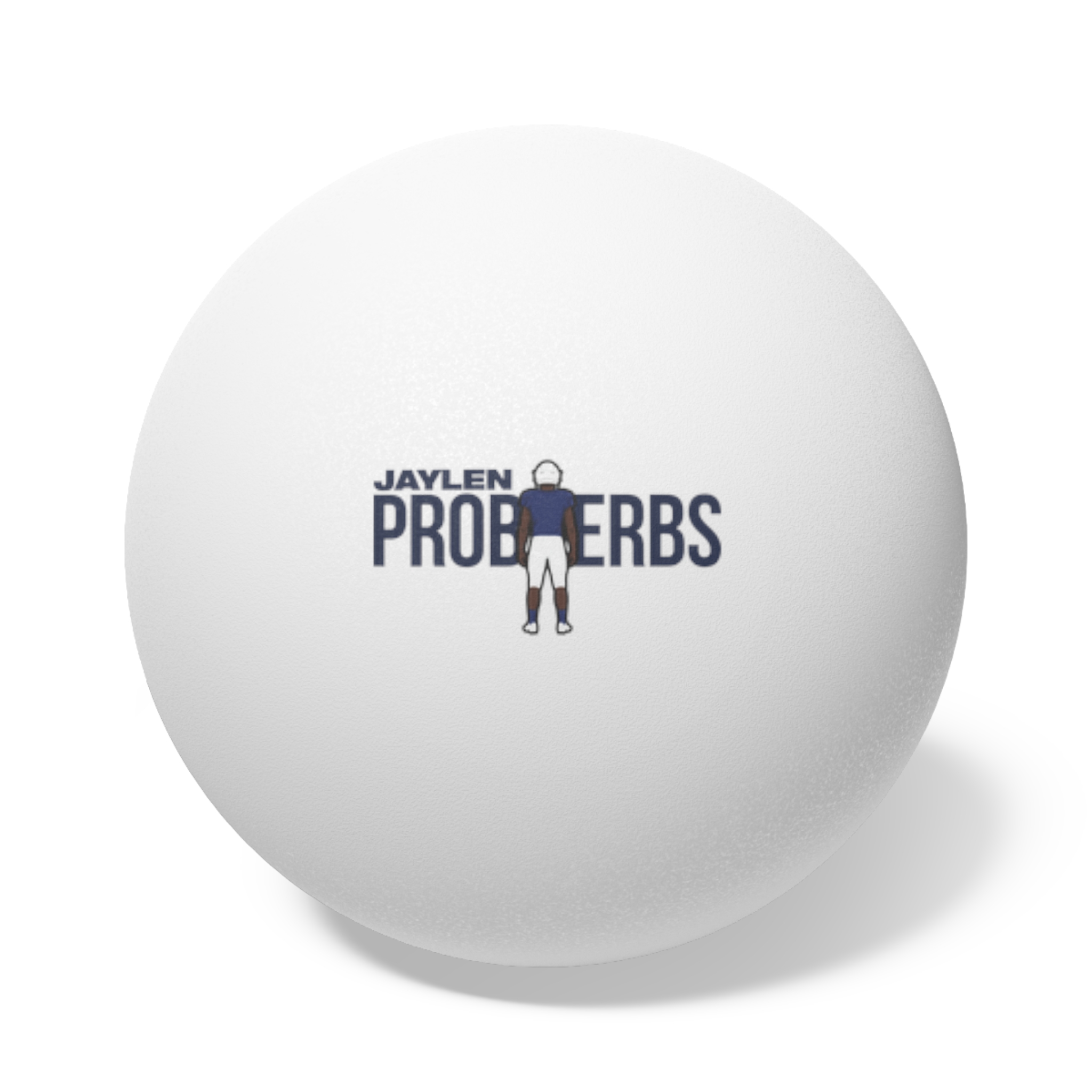 Ping Pong Balls, 6 pcs — character_player_name in White