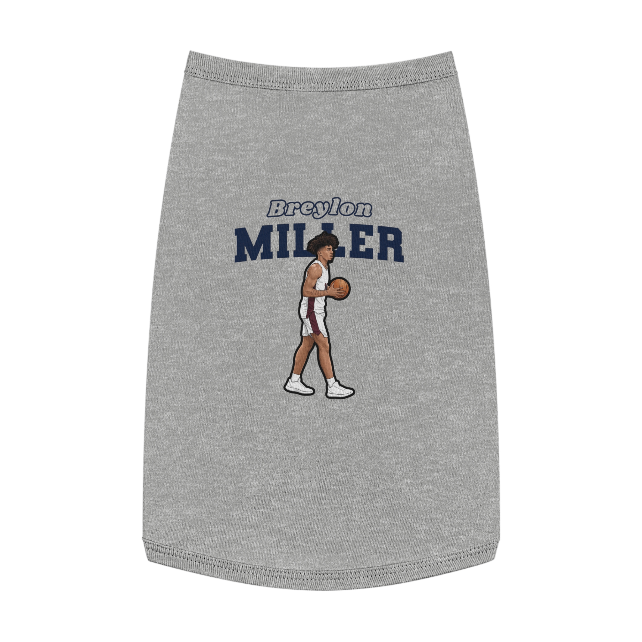 Pet Tank Top — character_name_arch in White