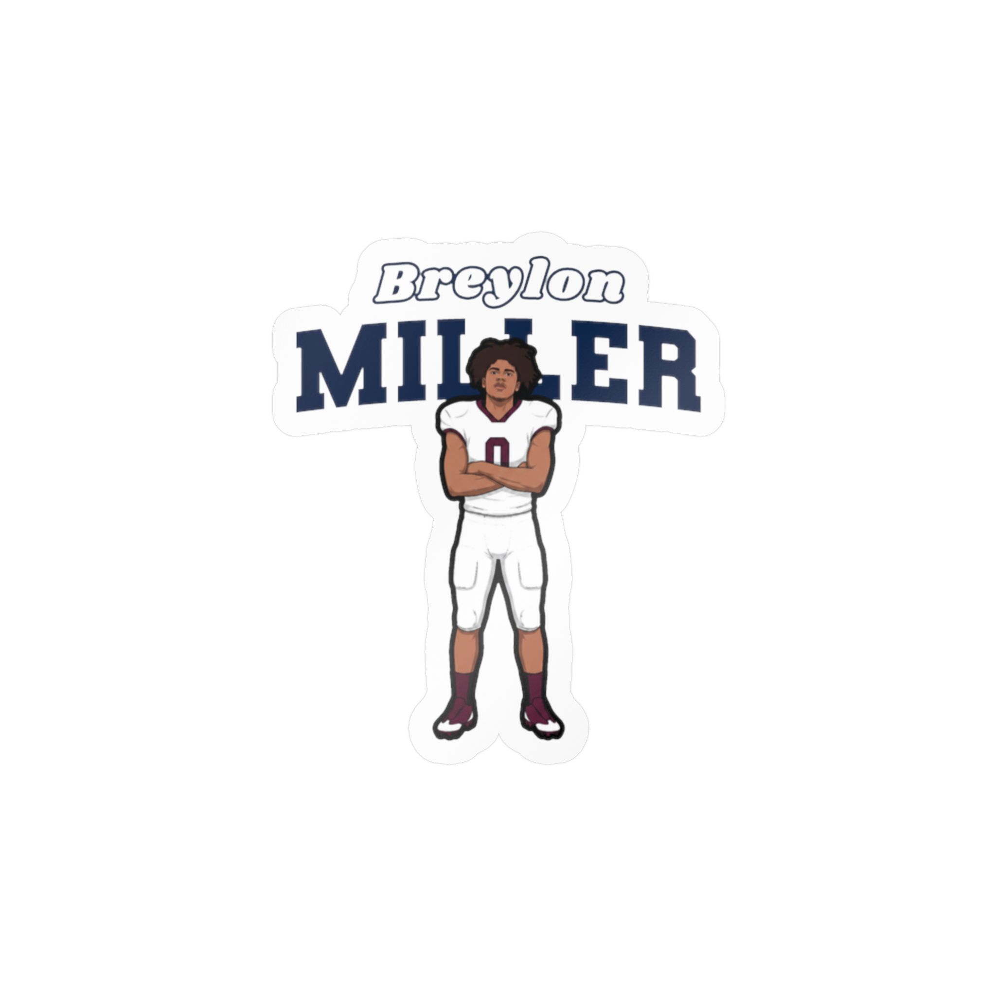 Vinyl Sticker — character_name_arch in Classic