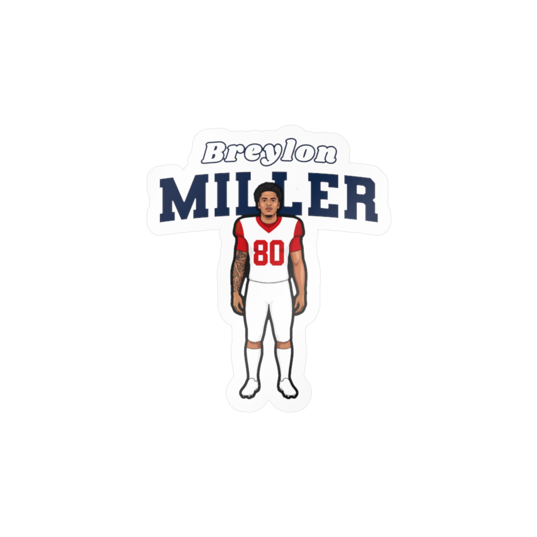 Vinyl Sticker — character_name_arch in Classic