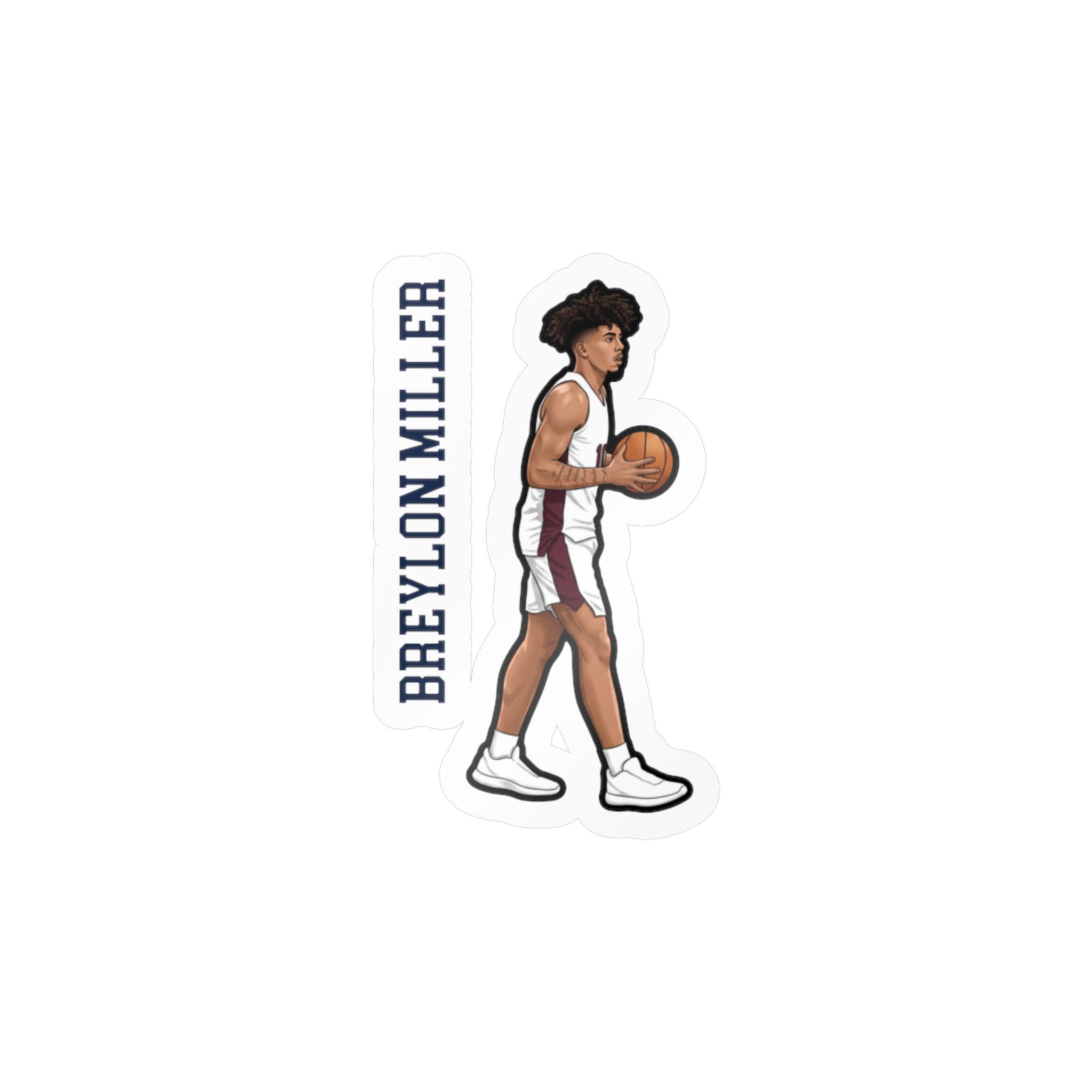 Vinyl Sticker — character_name_vertical in Classic