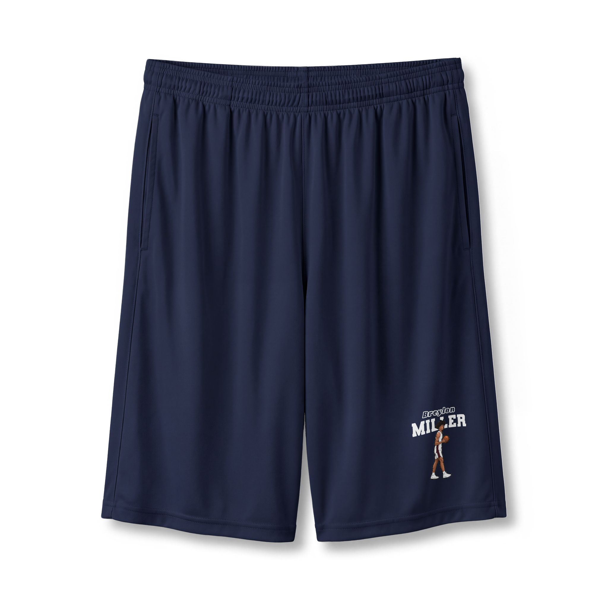 Shorts — character_name_arch in Navy
