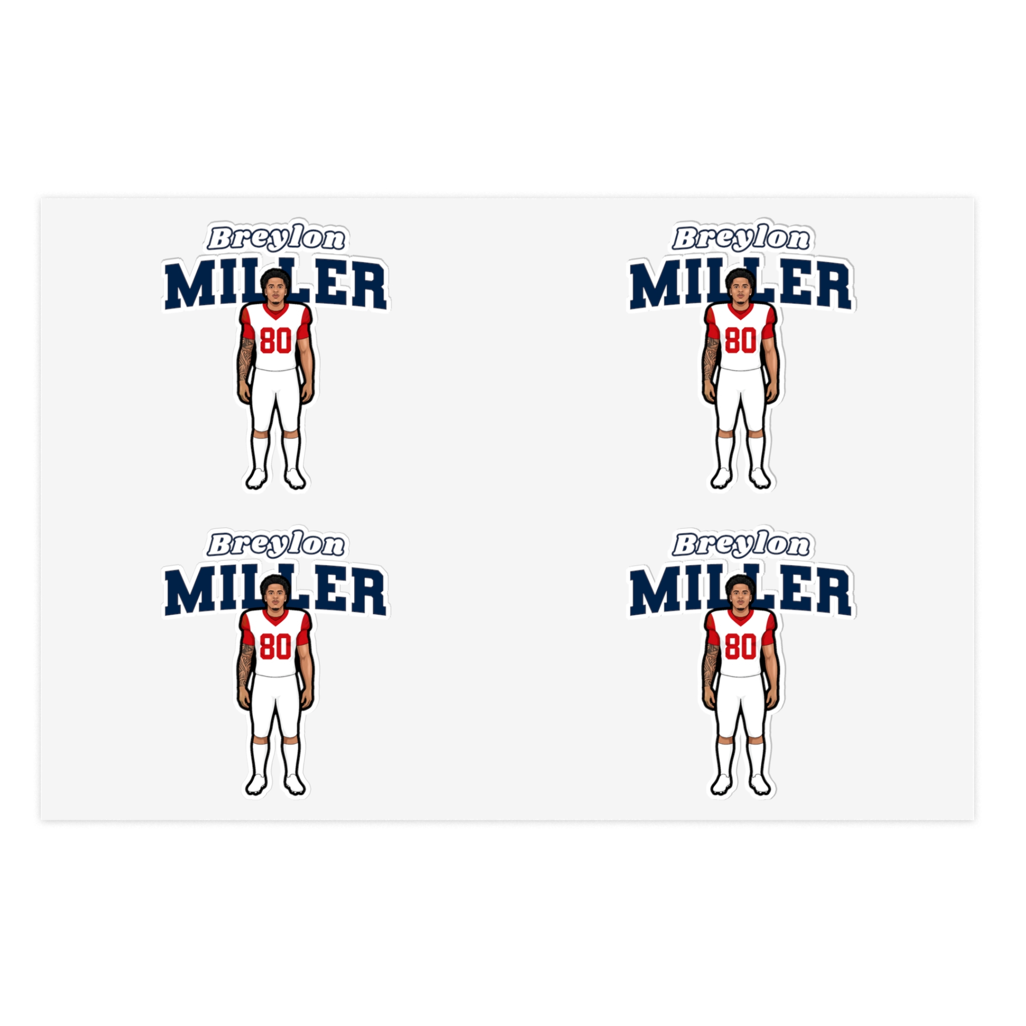Sticker Sheet — character_name_arch in Classic