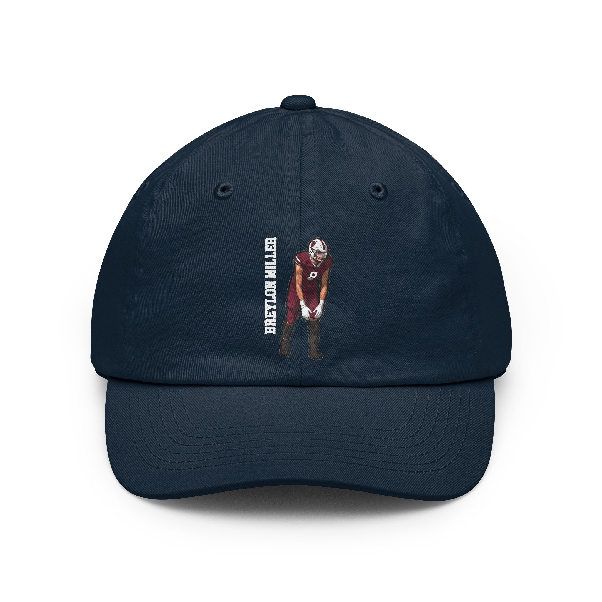 Classic Cap — character_name_vertical in Navy