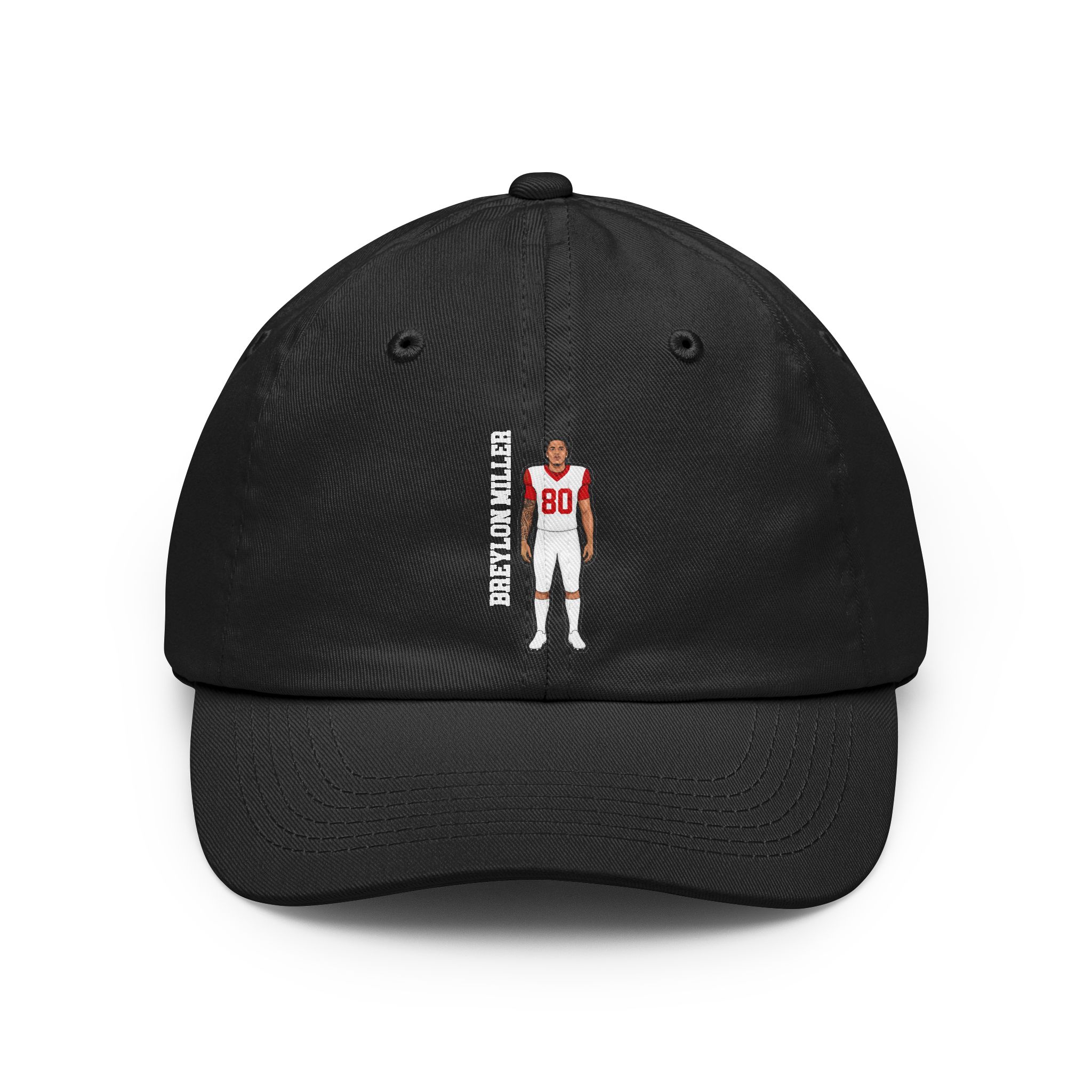 Classic Cap — character_name_vertical in Black