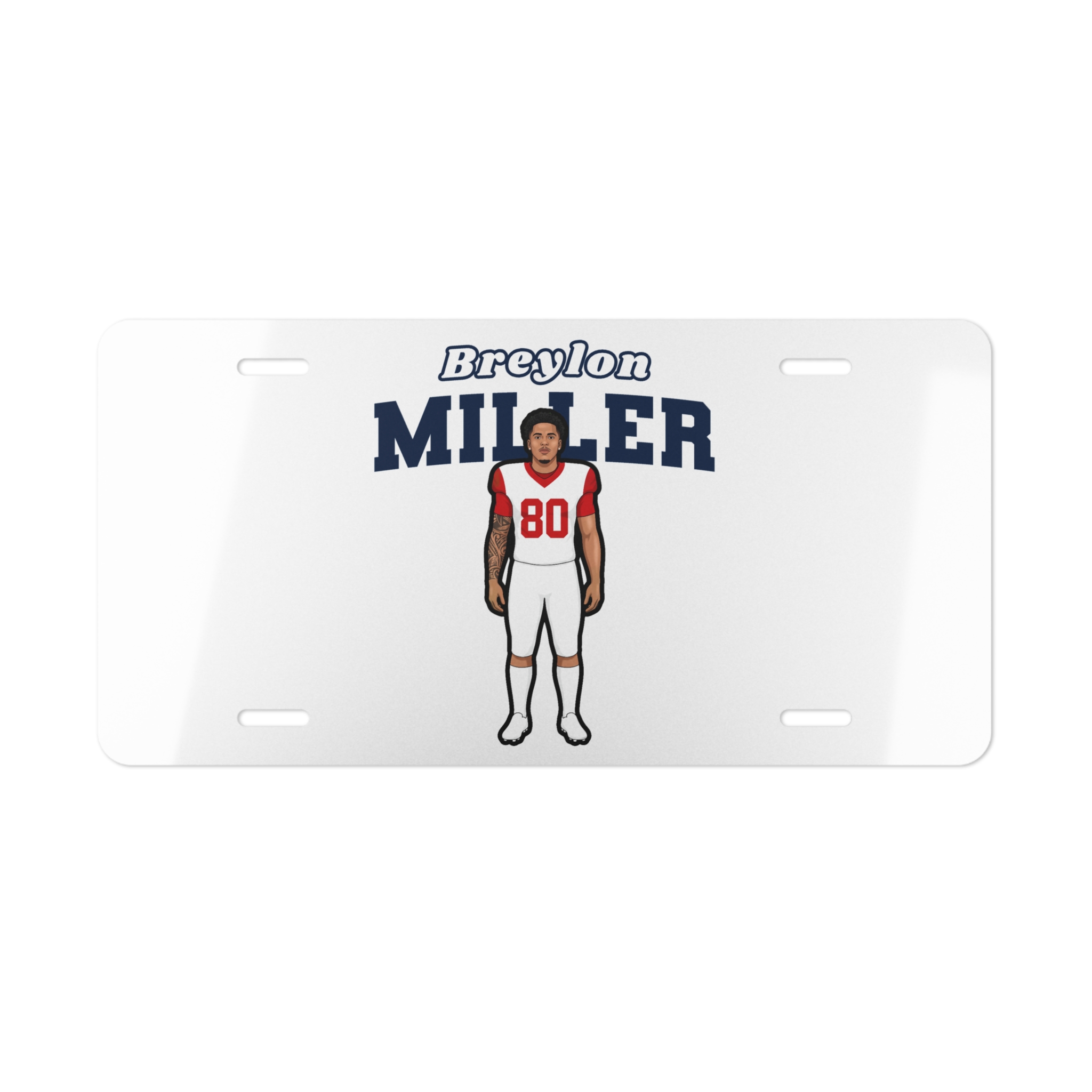 License Plate — character_name_arch in Classic