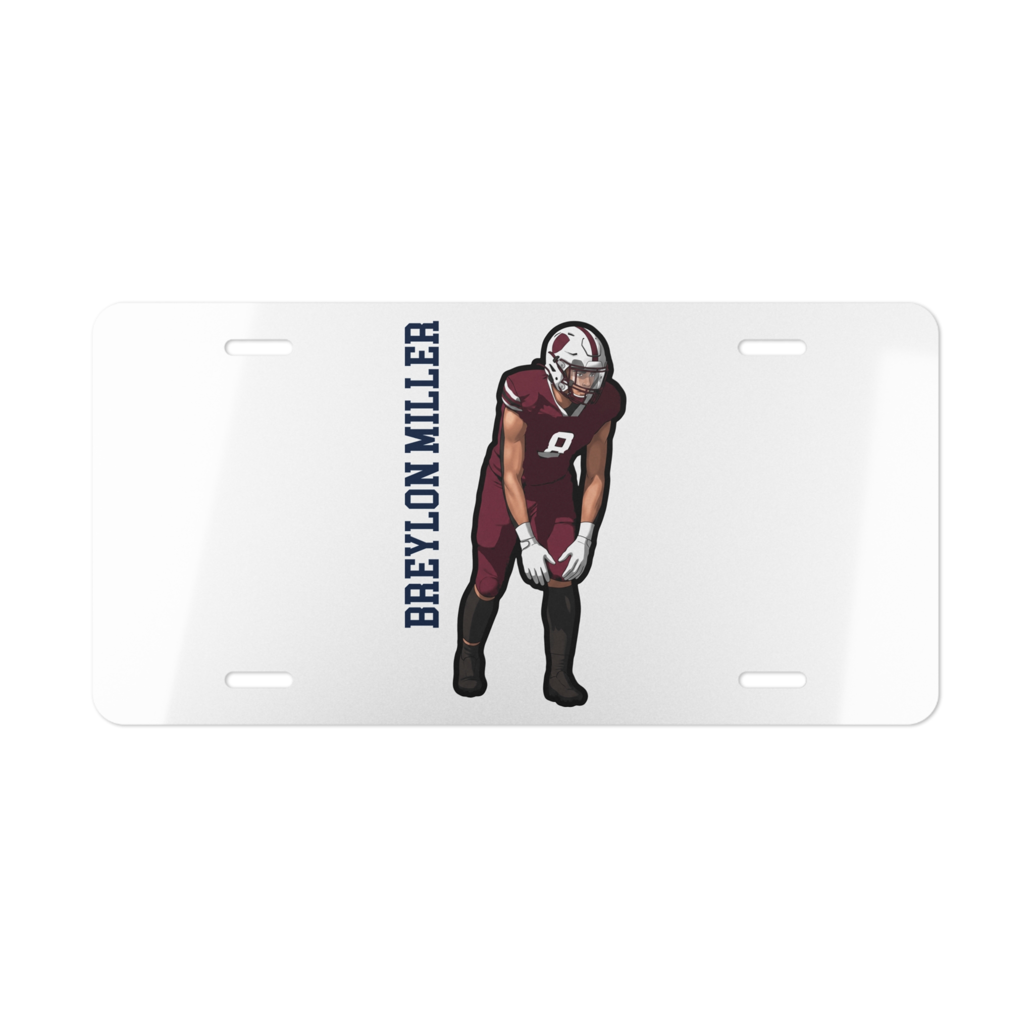 License Plate — character_name_vertical in Classic