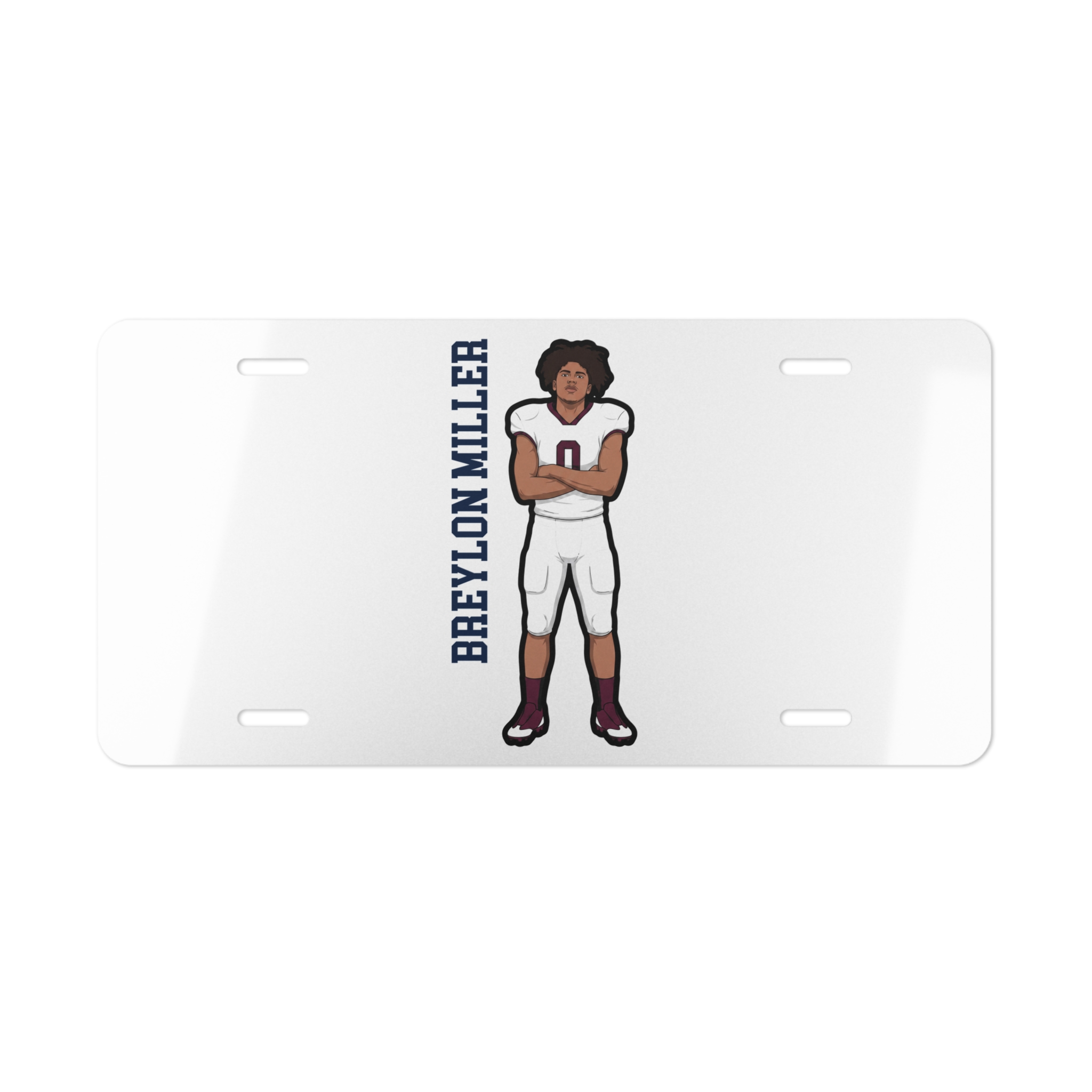 License Plate — character_name_vertical in Classic