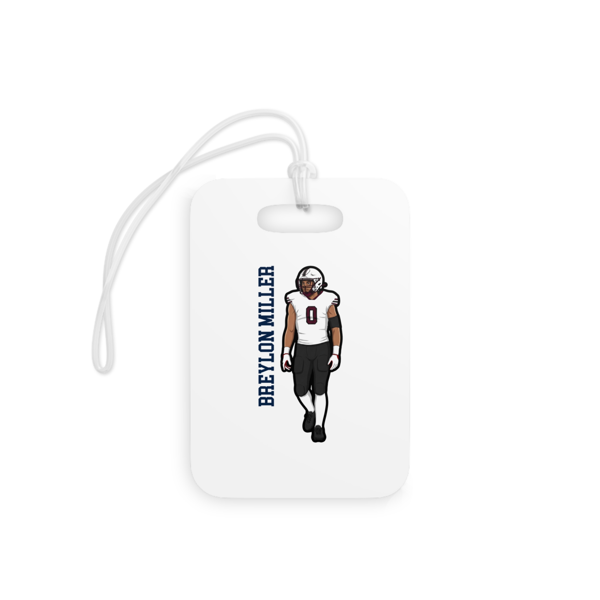 Bag Tag — character_name_vertical in Classic