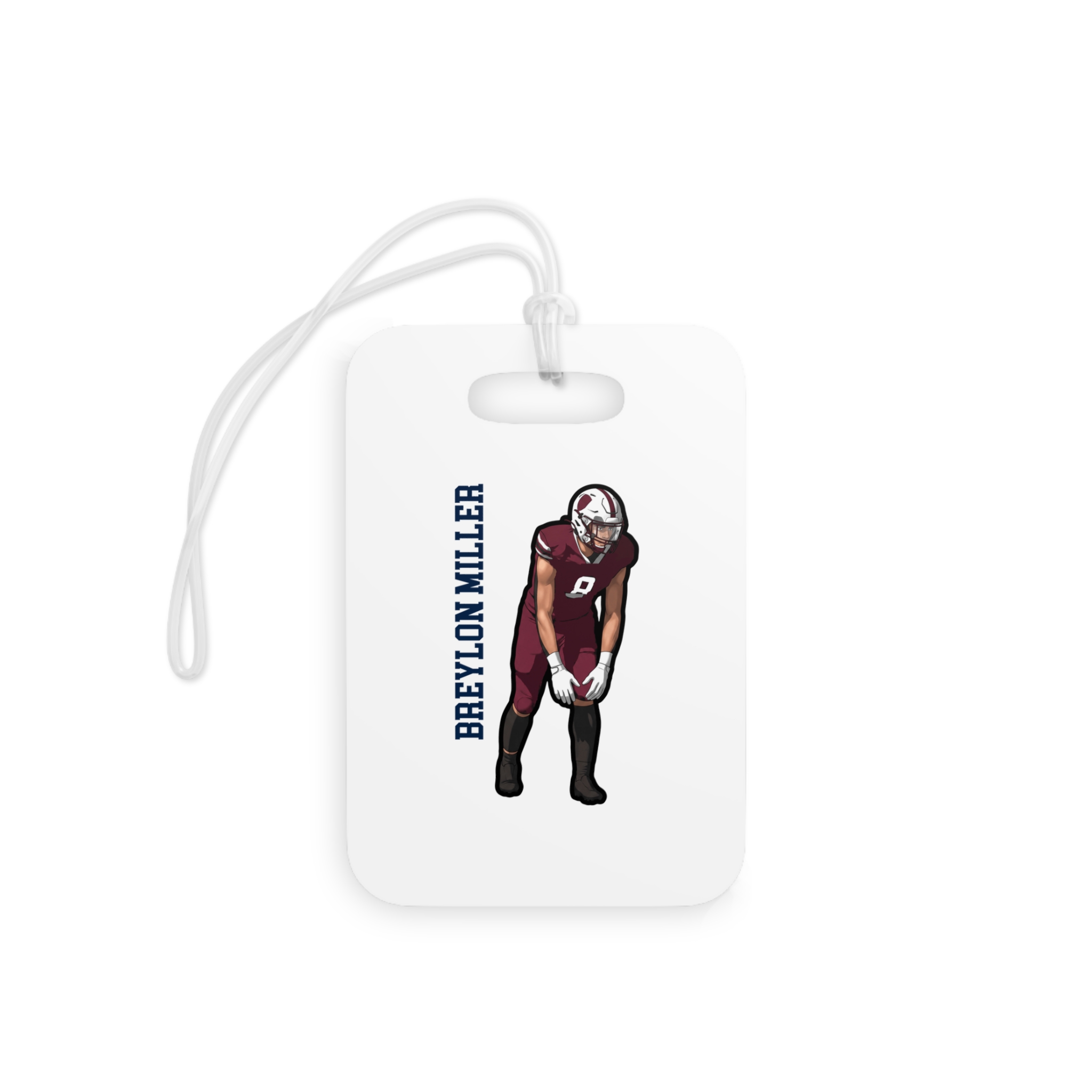 Bag Tag — character_name_vertical in Classic
