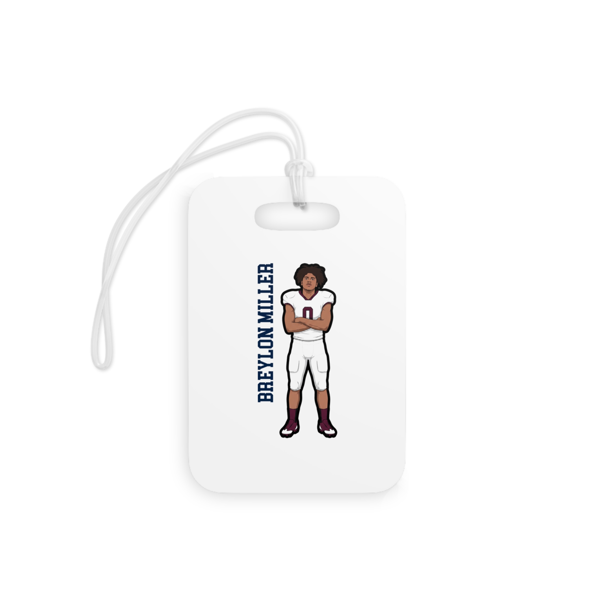 Bag Tag — character_name_vertical in Classic