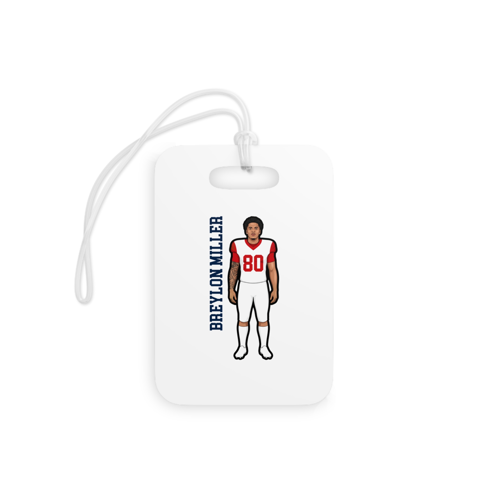Bag Tag — character_name_vertical in Classic
