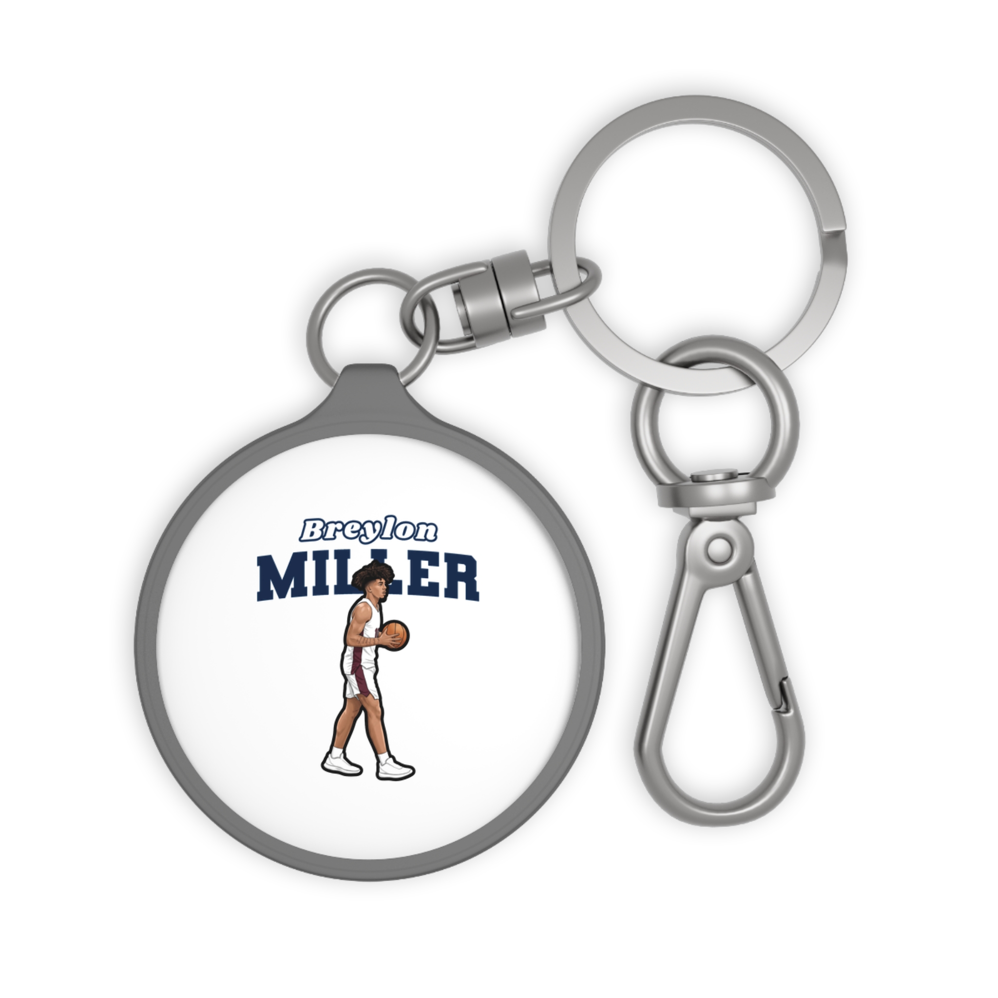 Keychain — character_name_arch in Grey