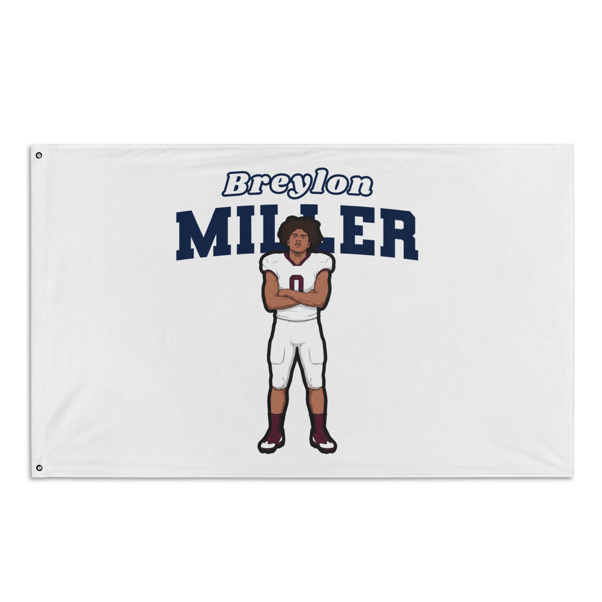 Flag (35 × 56 in) — character_name_arch in Classic