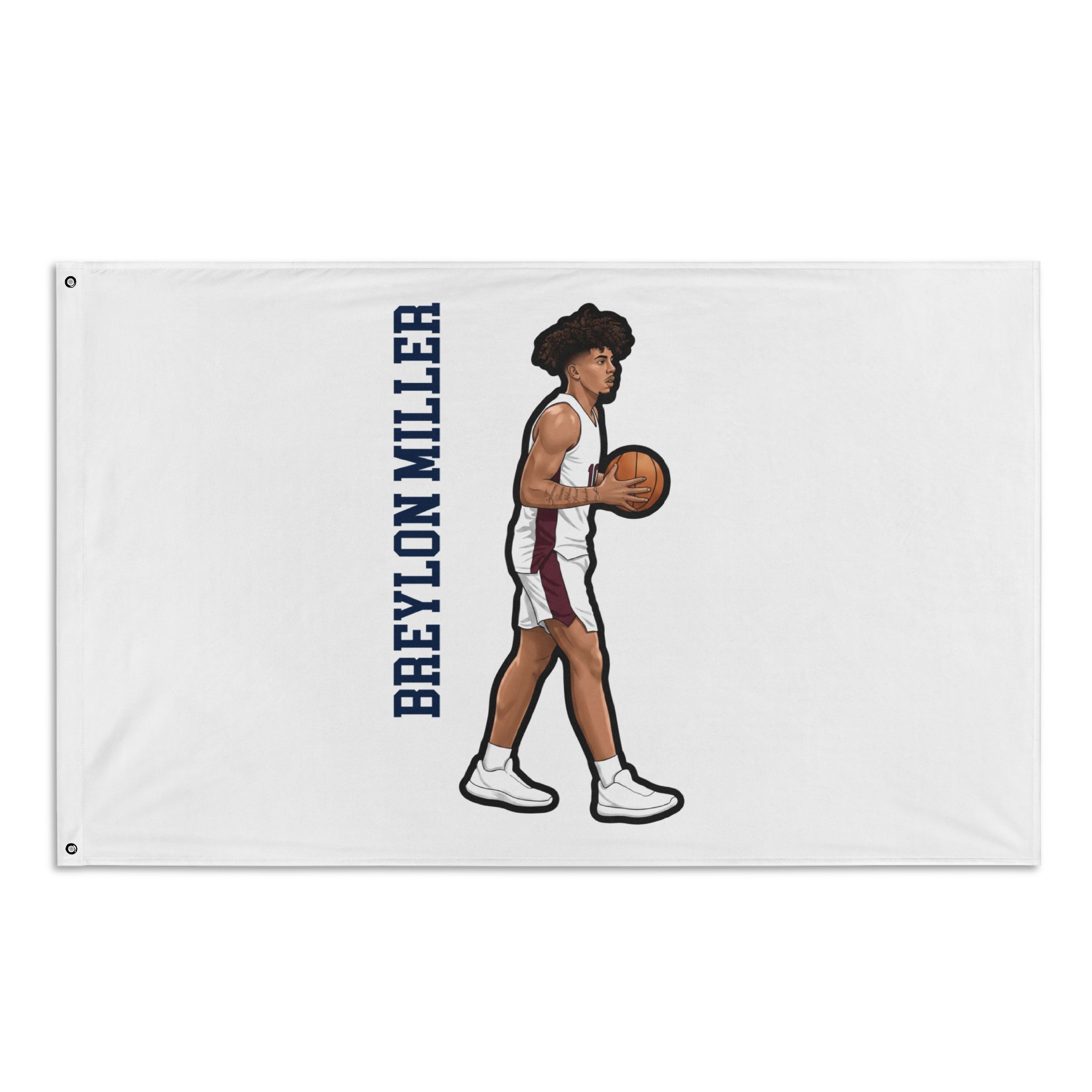 Flag (35 × 56 in) — character_name_vertical in Classic