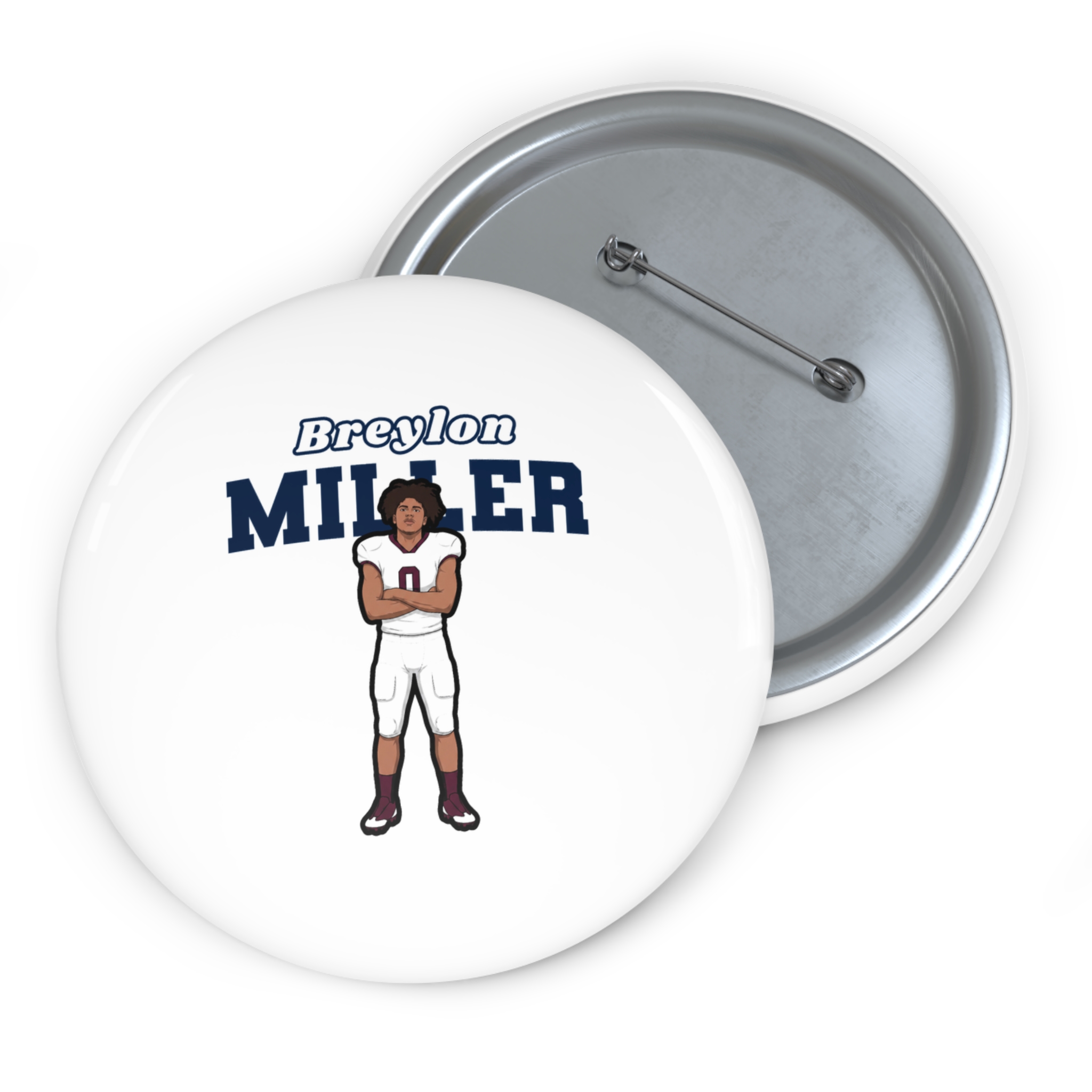 Game Day Pin — character_name_arch in Classic