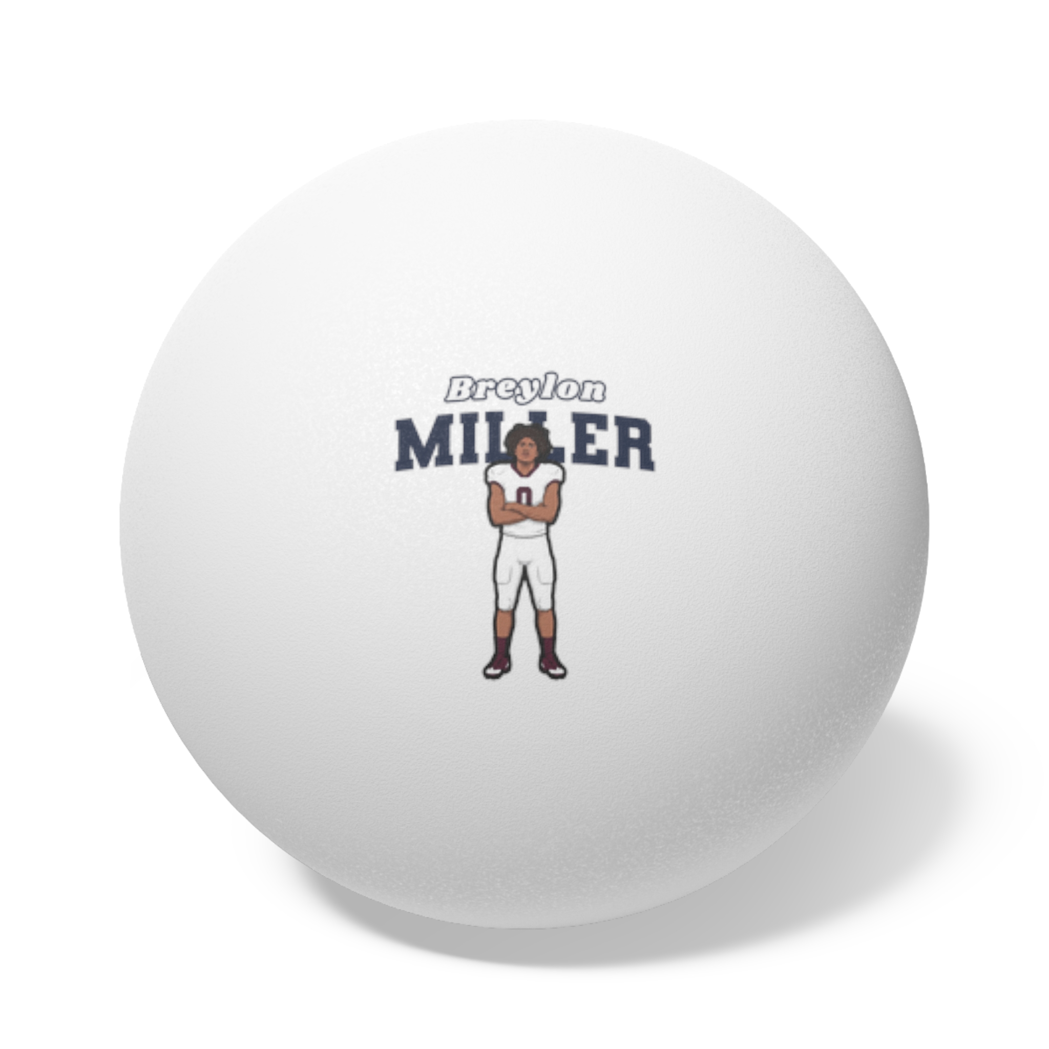 Ping Pong Balls, 6 pcs — character_name_arch in White
