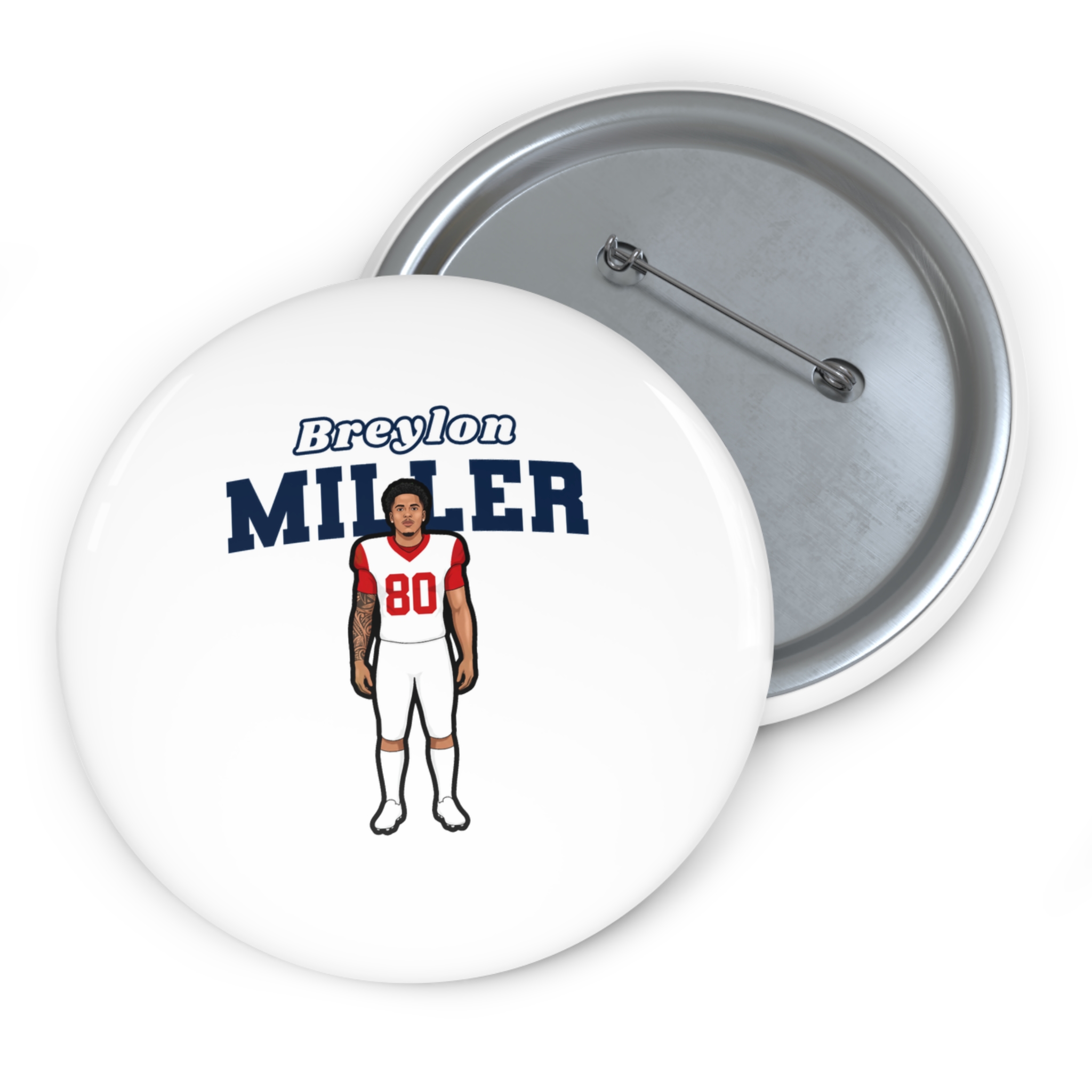 Game Day Pin — character_name_arch in Classic