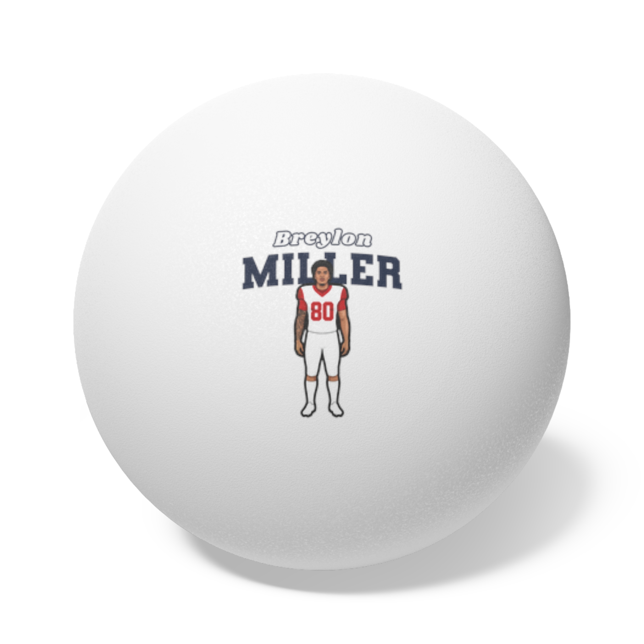 Ping Pong Balls, 6 pcs — character_name_arch in White