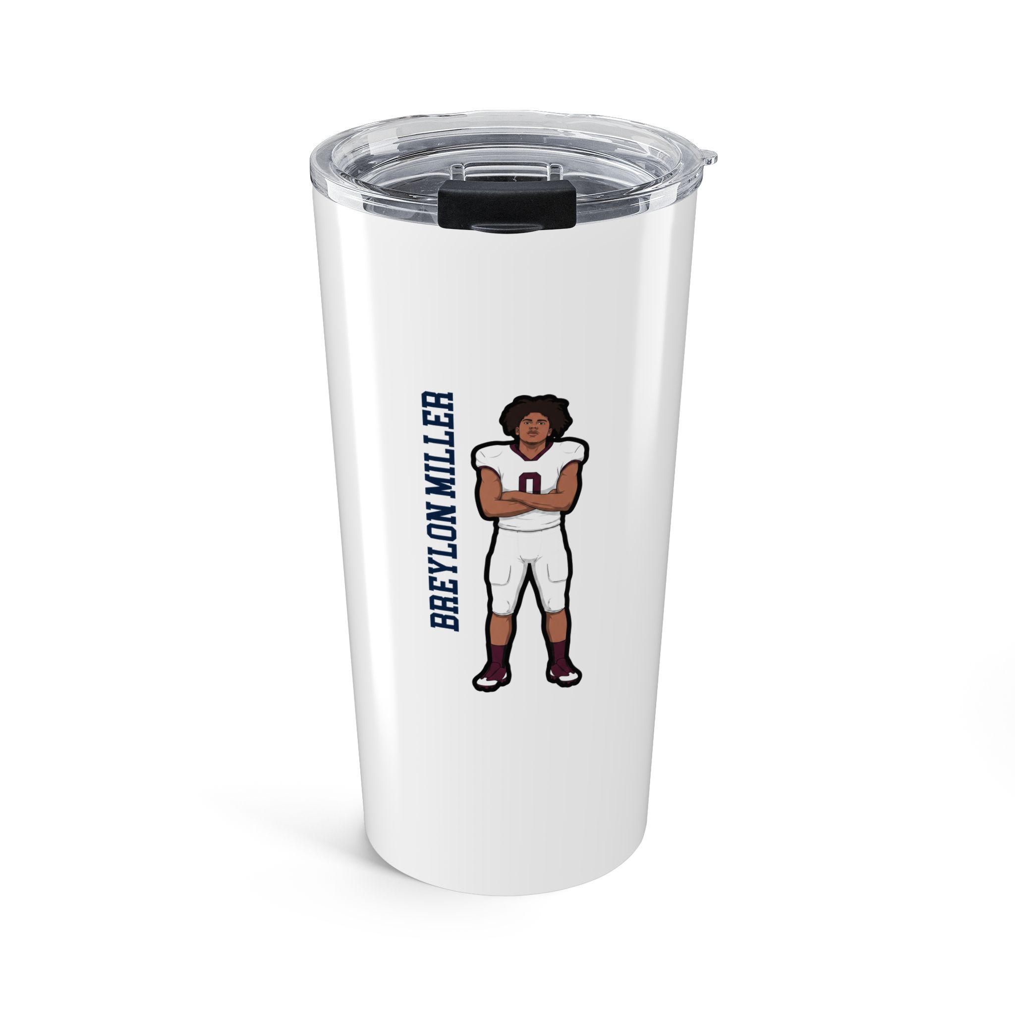 20oz Tumbler — character_name_vertical in Classic