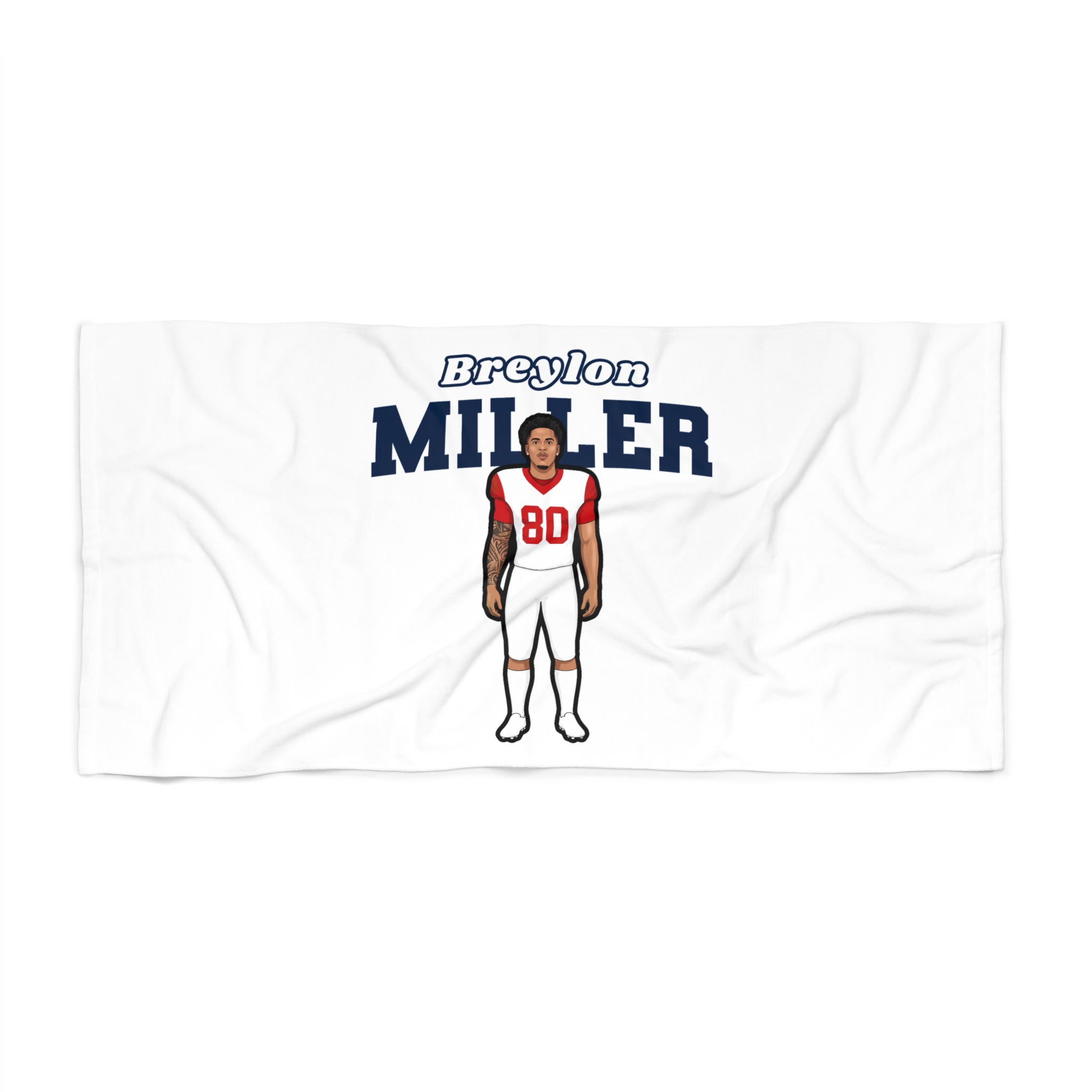 Beach Towel — character_name_arch in Classic