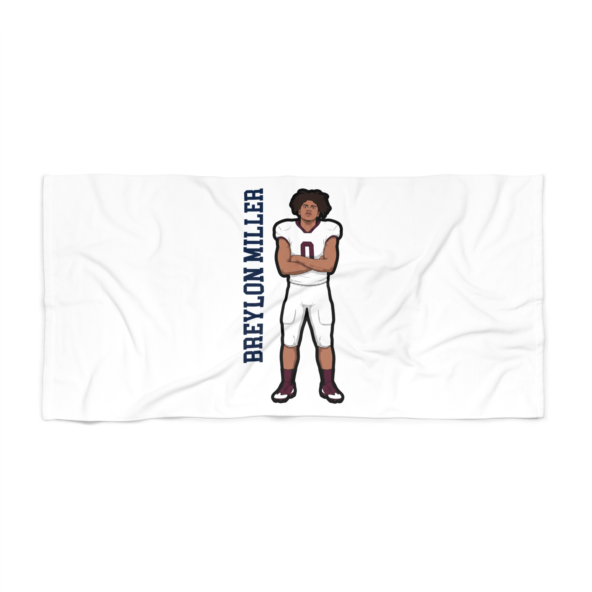 Beach Towel — character_name_vertical in Classic