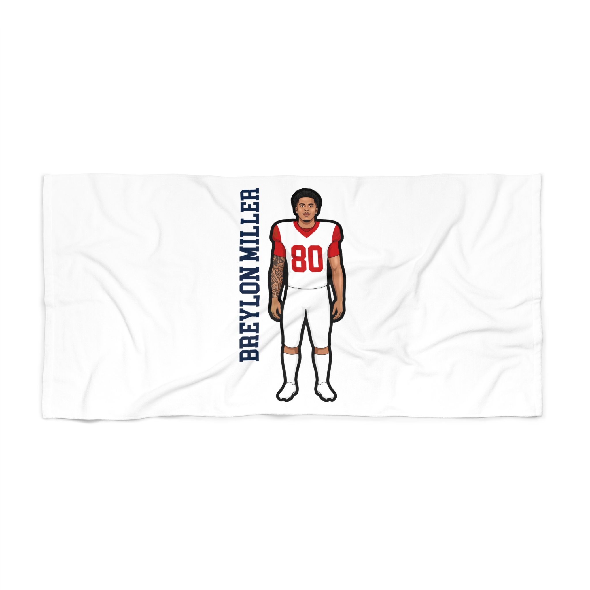 Beach Towel — character_name_vertical in Classic