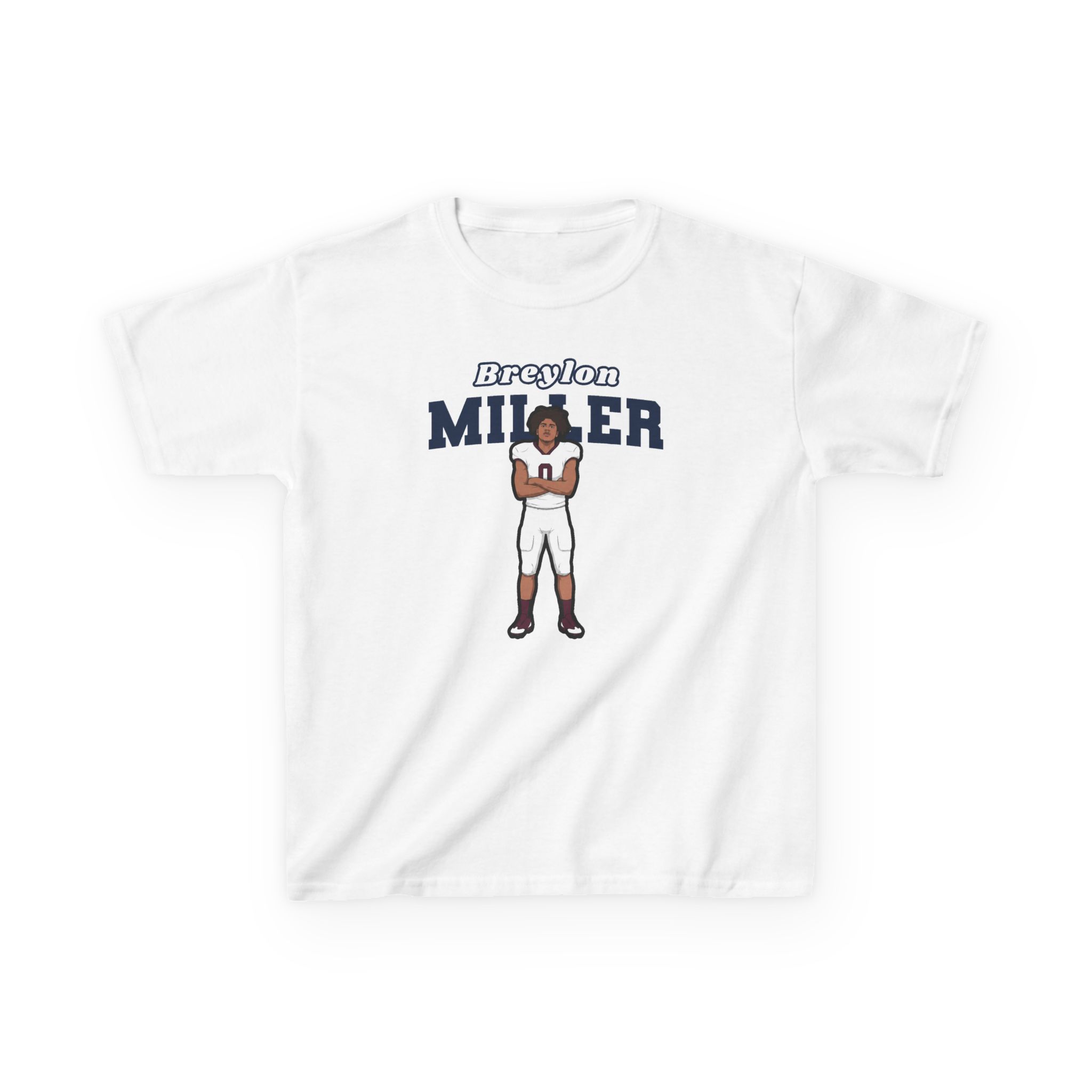 Youth Tee — character_name_arch in White