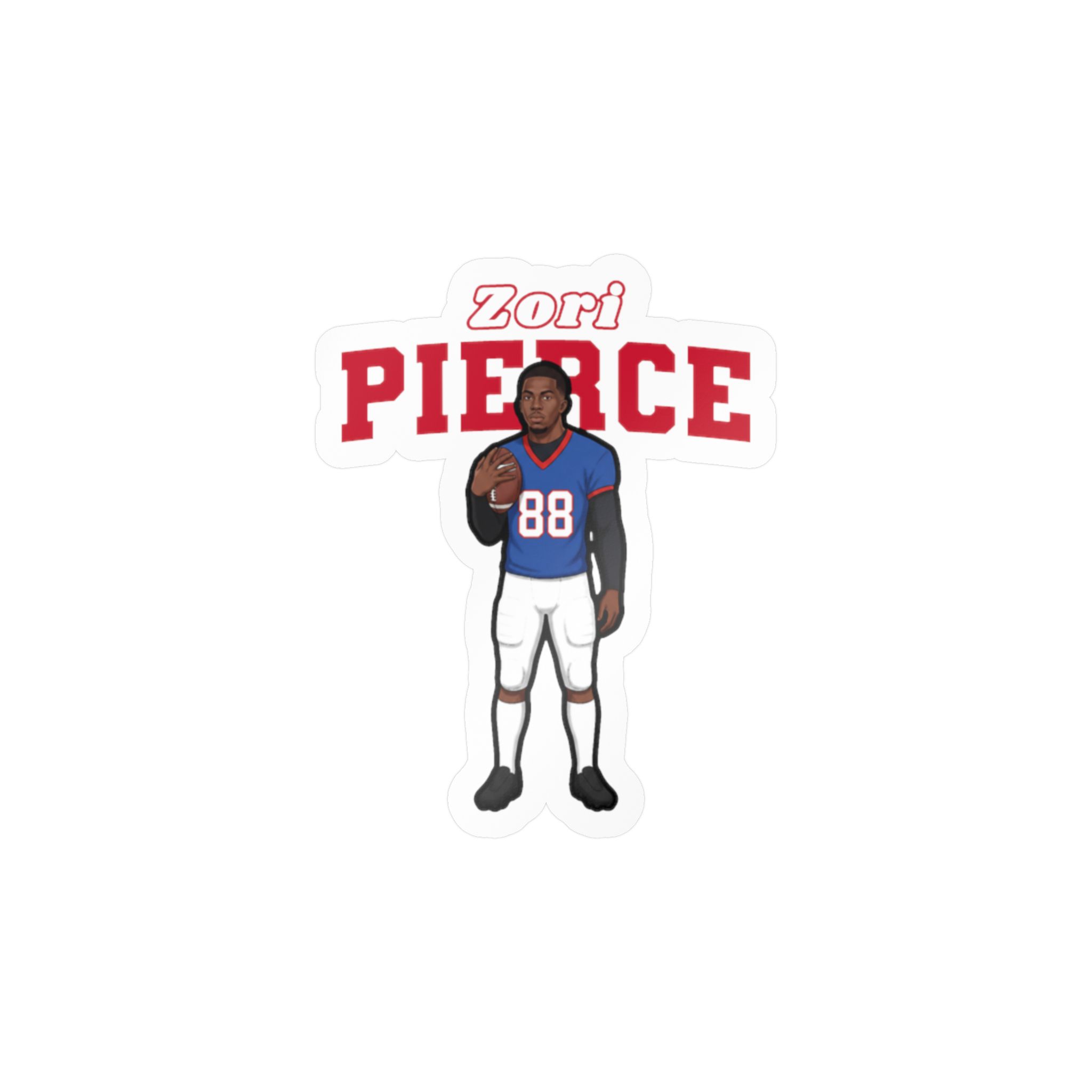 Vinyl Sticker — character_name_arch in Classic