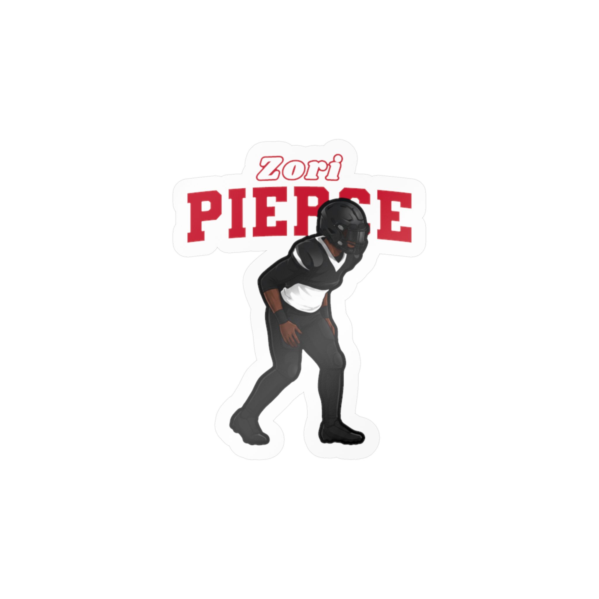 Vinyl Sticker — character_name_arch in Classic
