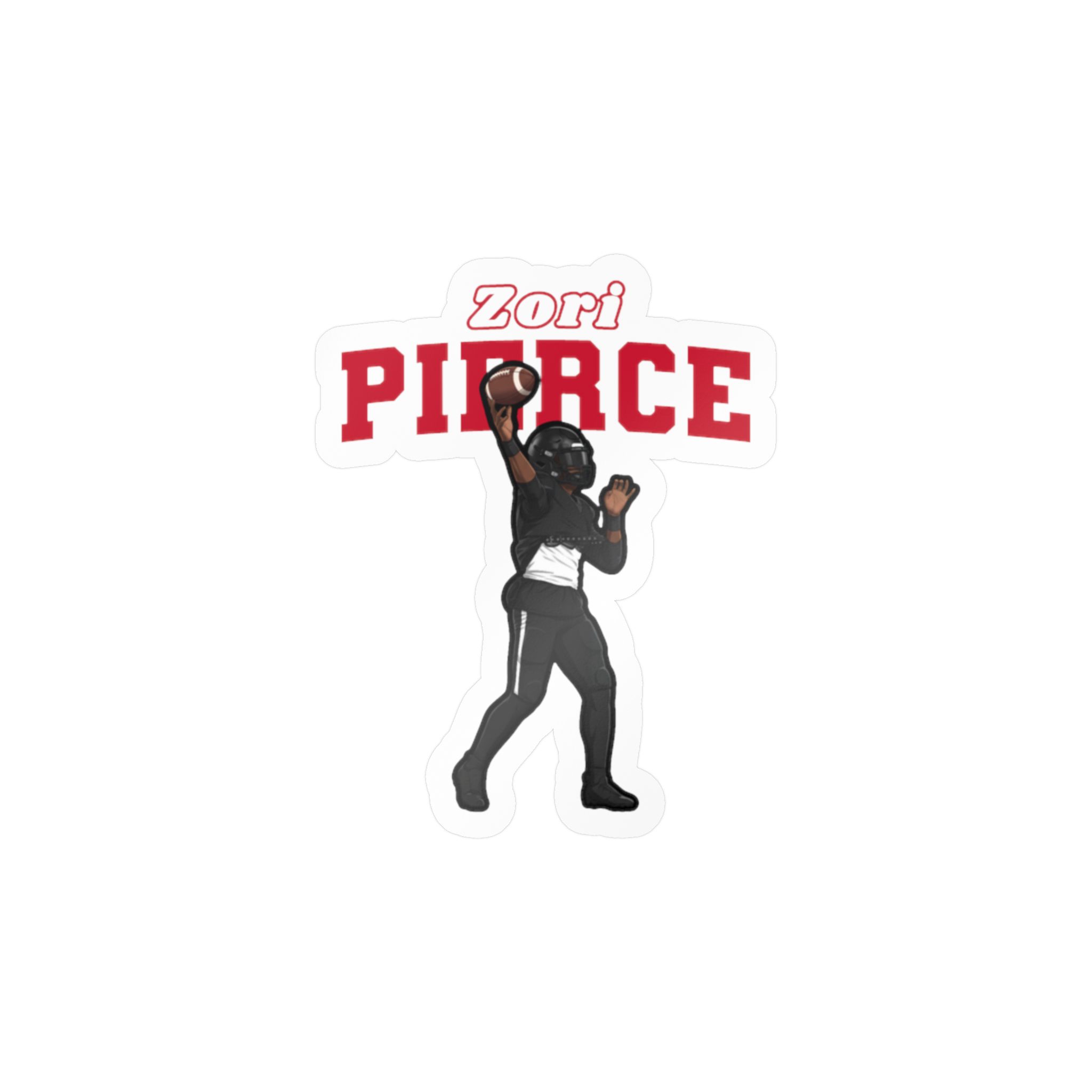 Vinyl Sticker — character_name_arch in Classic