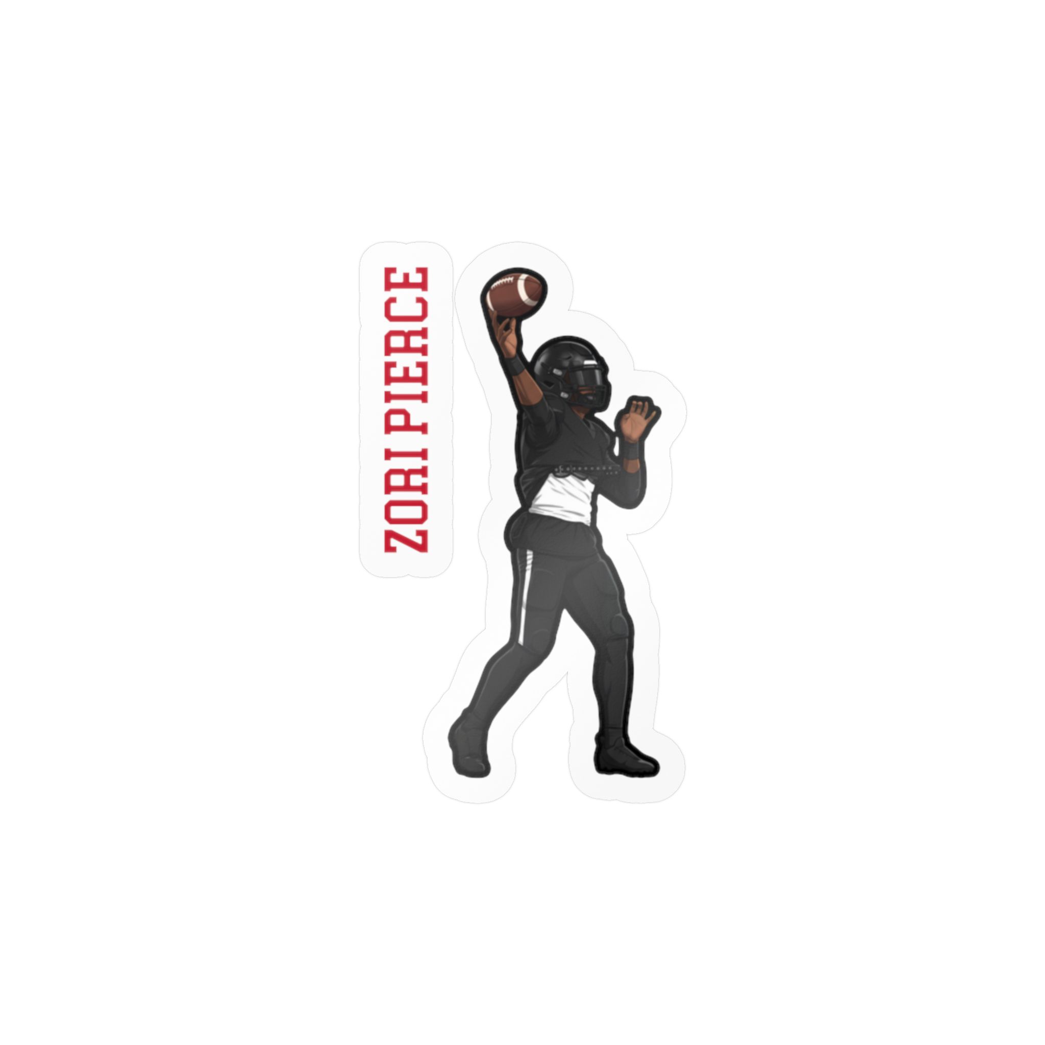 Vinyl Sticker — character_name_vertical in Classic