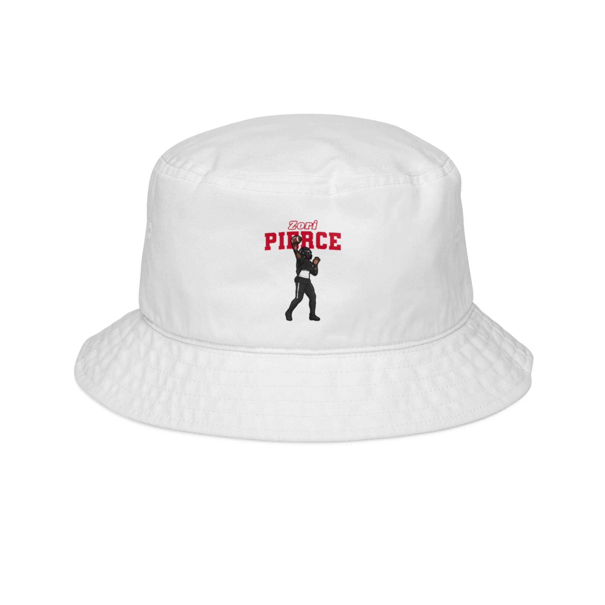 Bucket Hat — character_name_arch in White