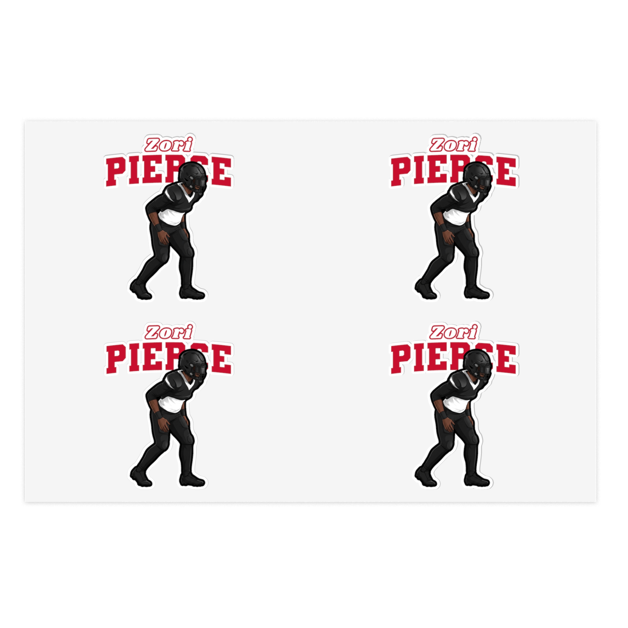 Sticker Sheet — character_name_arch in Classic
