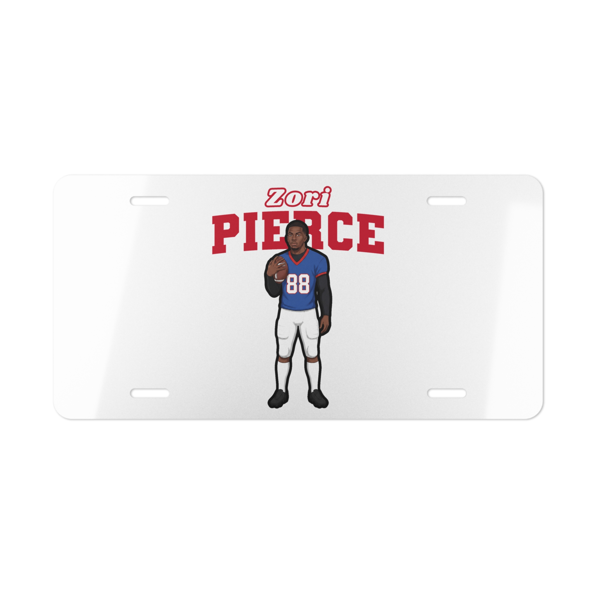 License Plate — character_name_arch in Classic