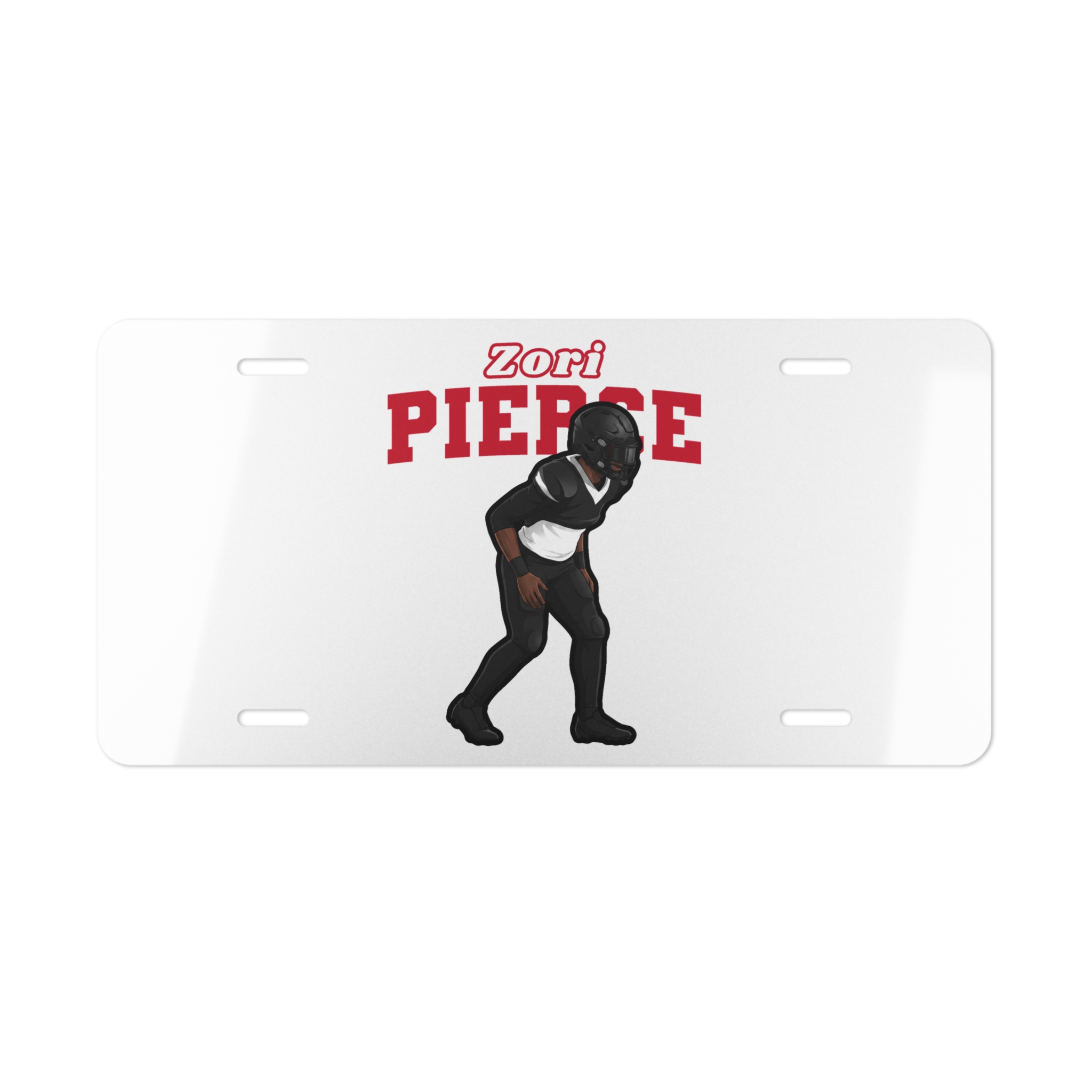 License Plate — character_name_arch in Classic
