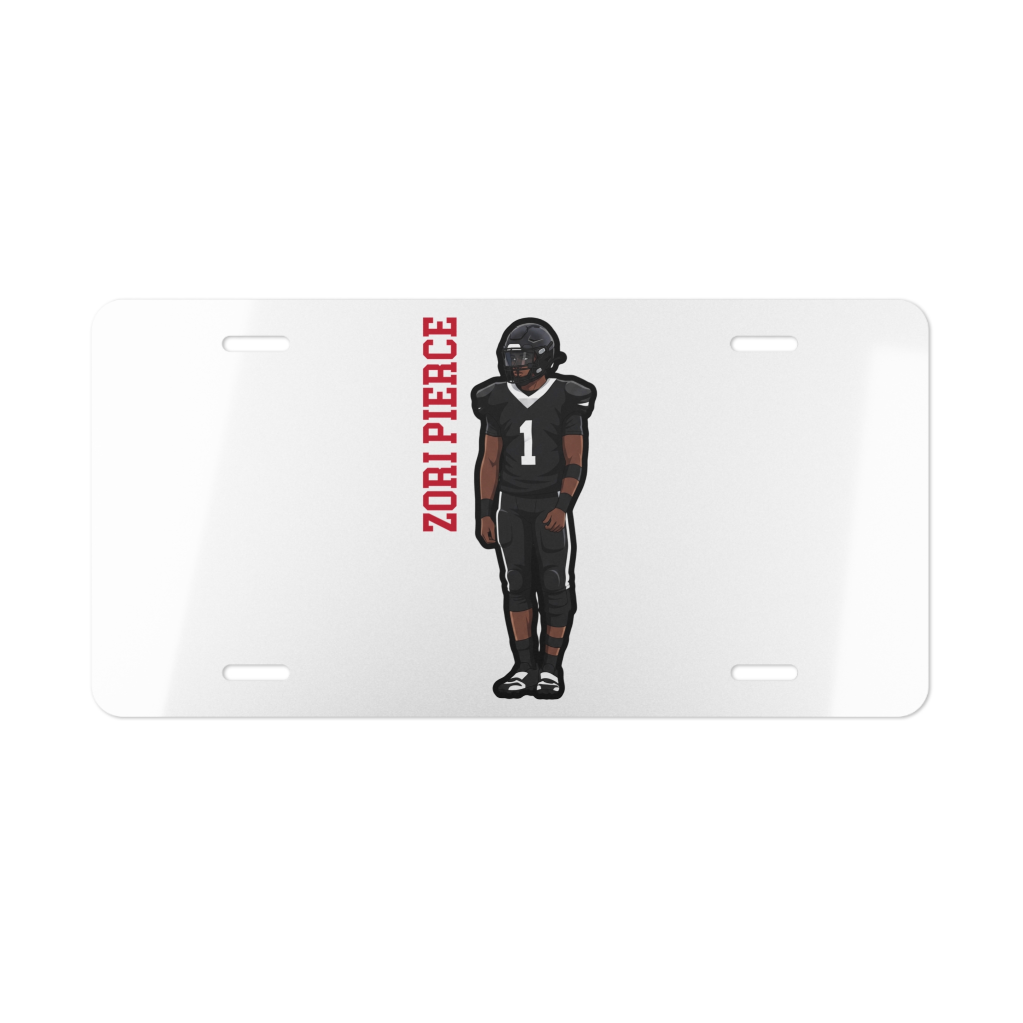 License Plate — character_name_vertical in Classic