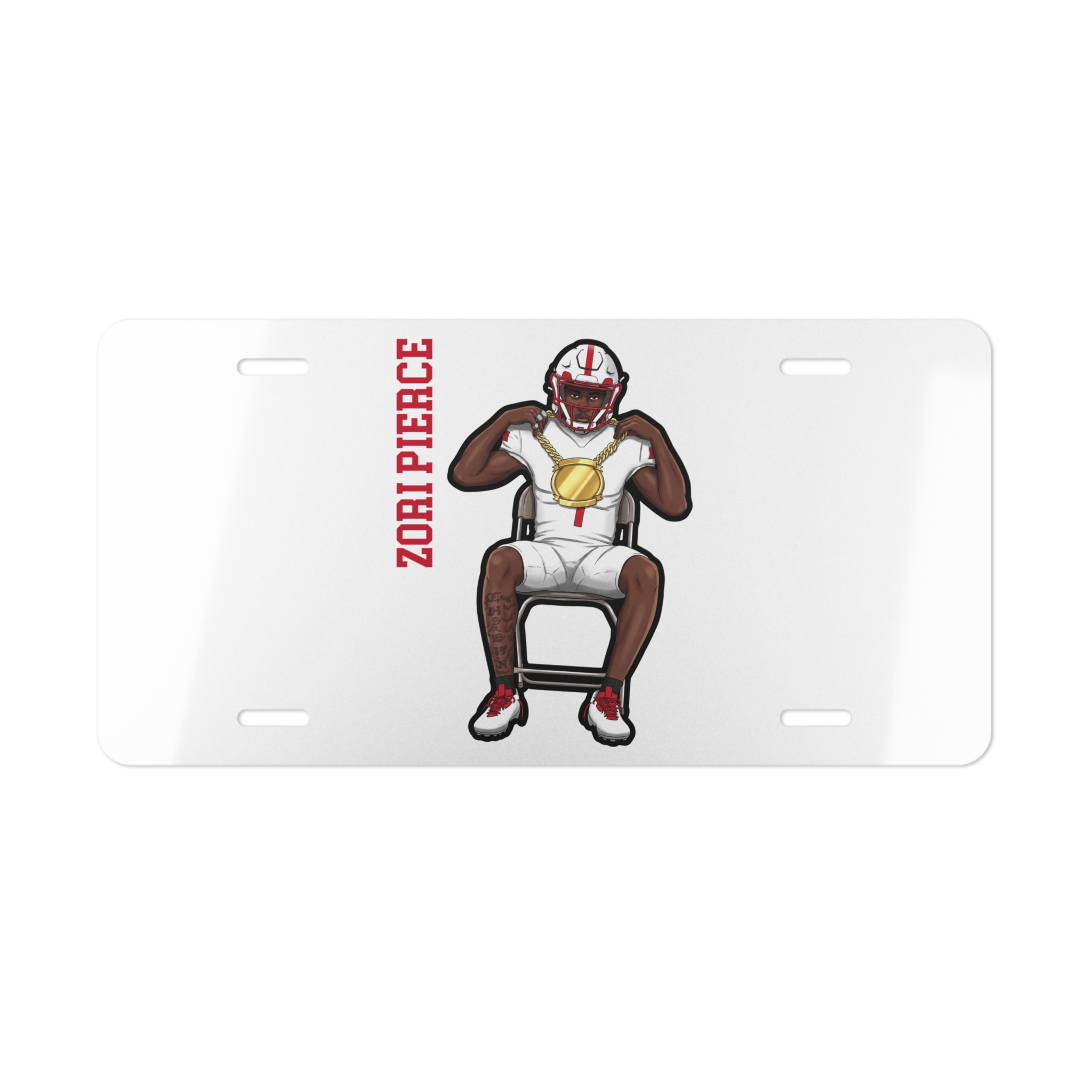 License Plate — character_name_vertical in Classic