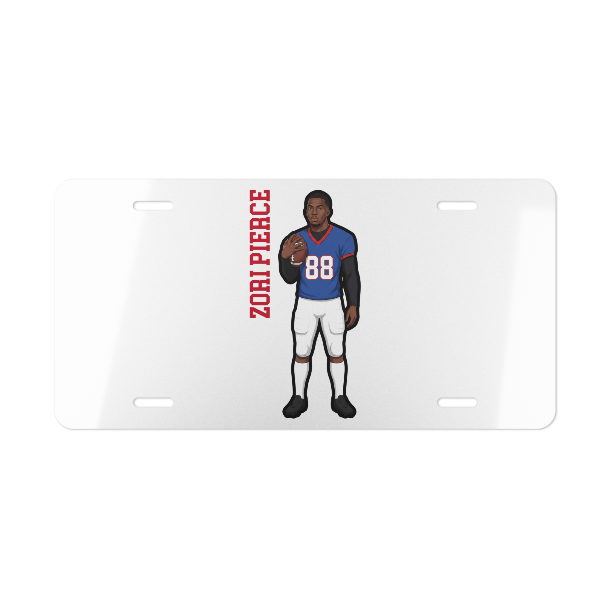 License Plate — character_name_vertical in Classic