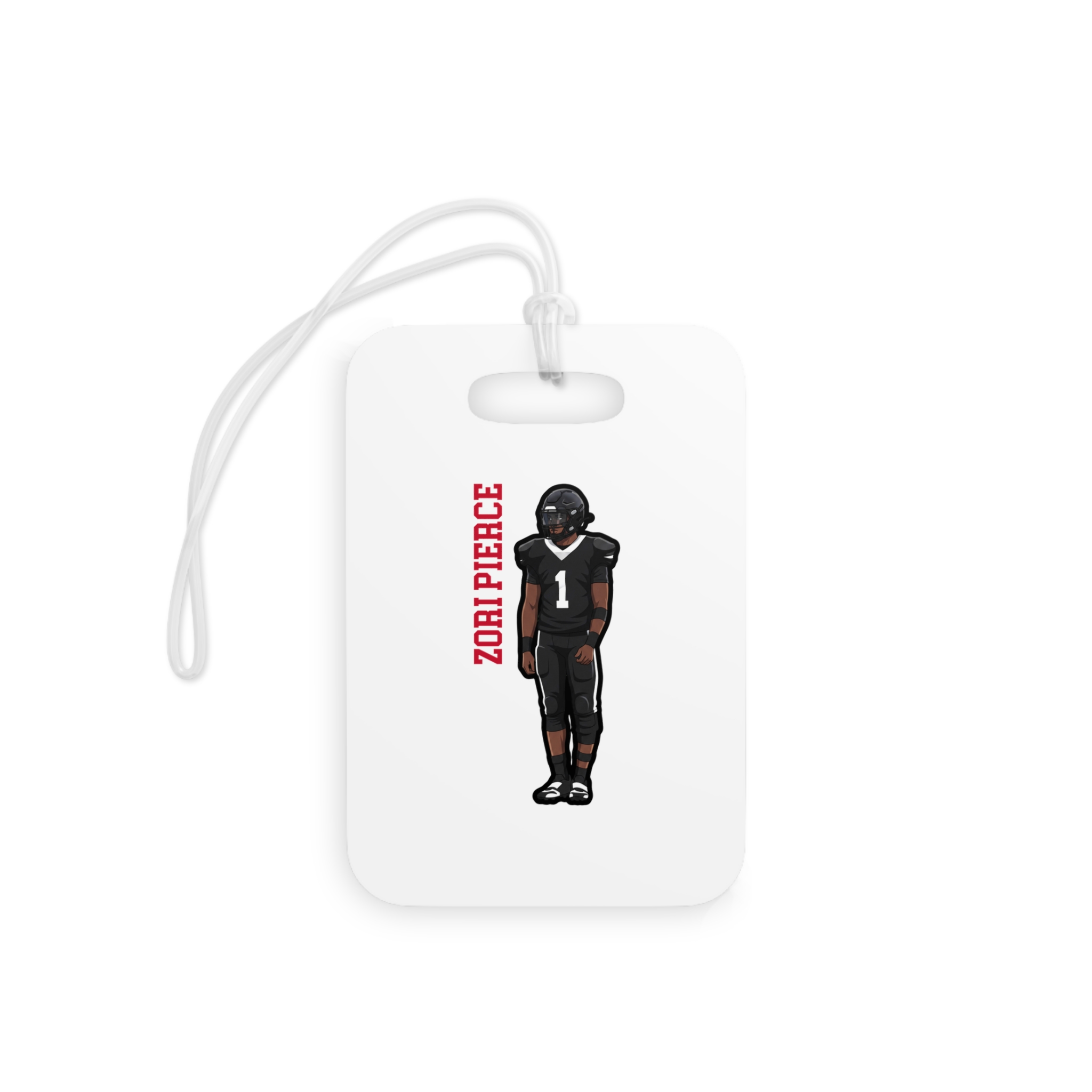 Bag Tag — character_name_vertical in Classic