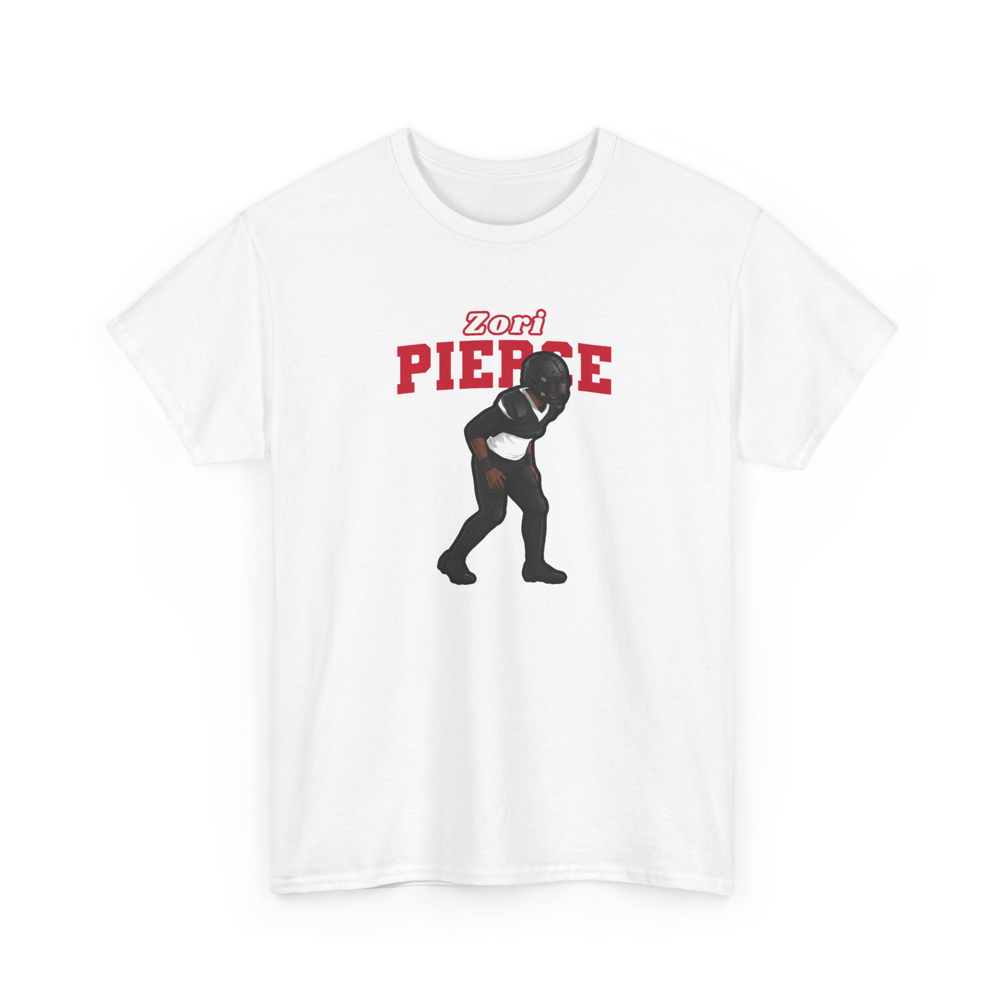 Tee — character_name_arch in White